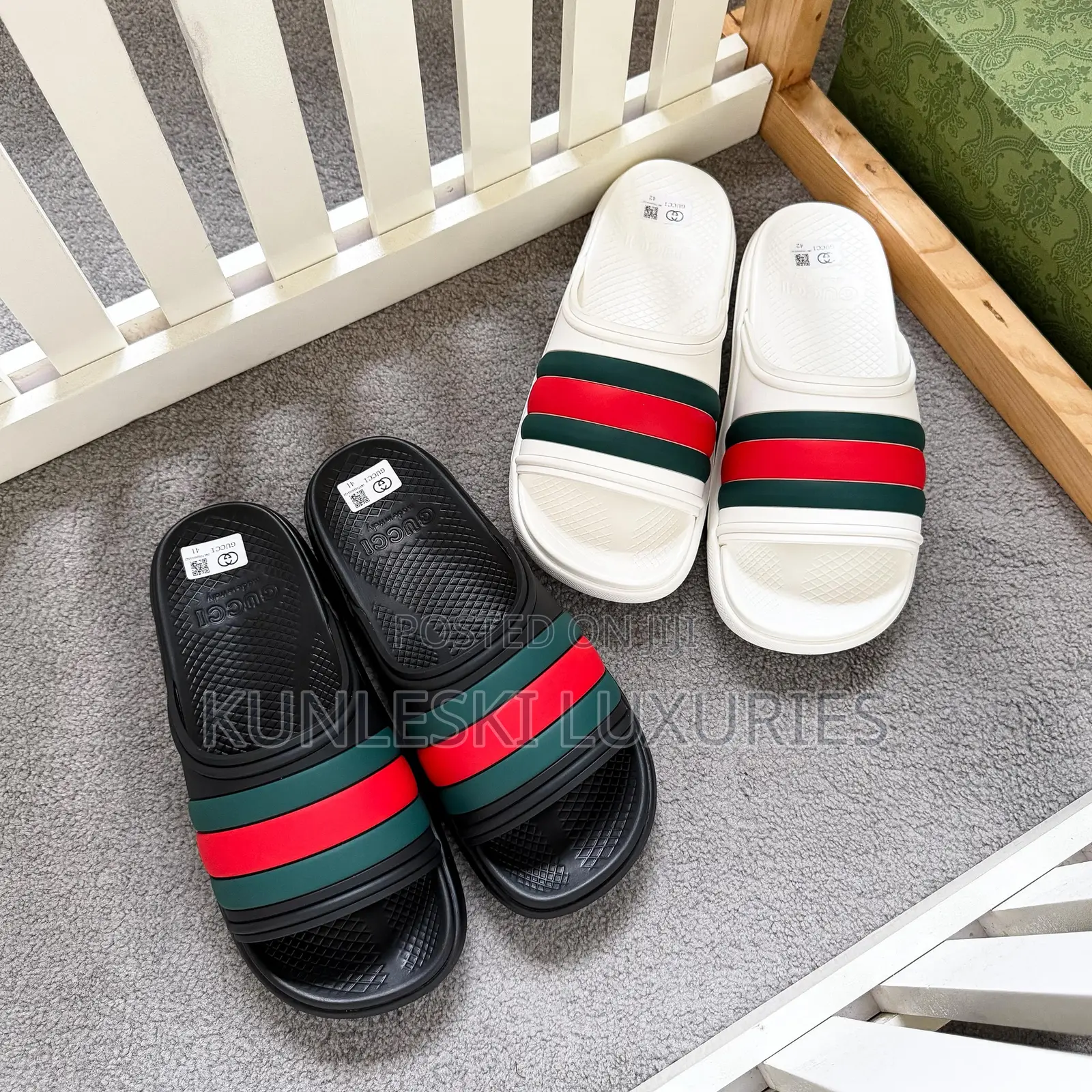 Original Gucci Rubber Slides