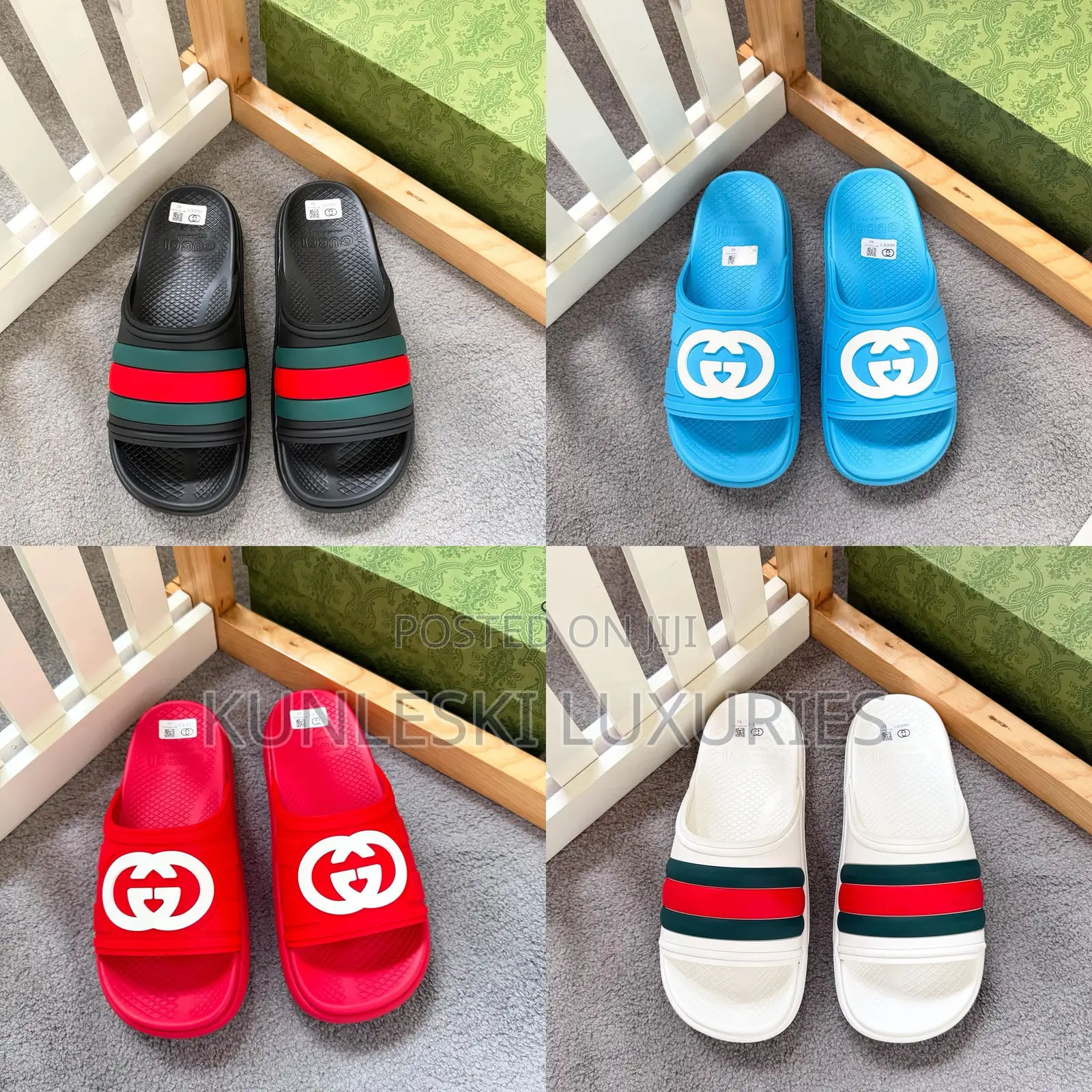Original Gucci Rubber Slides