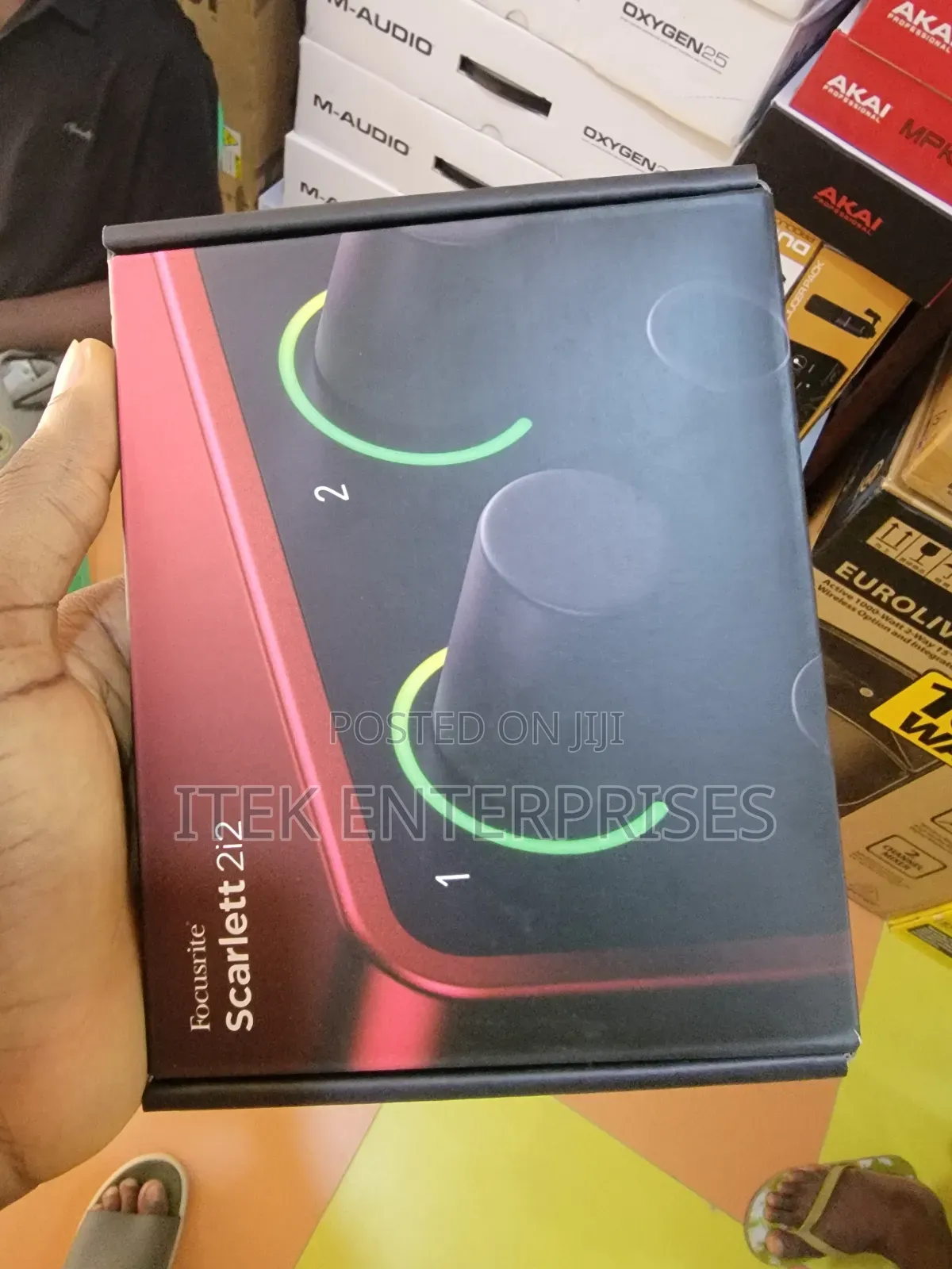 Original Focusrite Scarlett 2i2 (4th Gen) Usb Audio Interface
