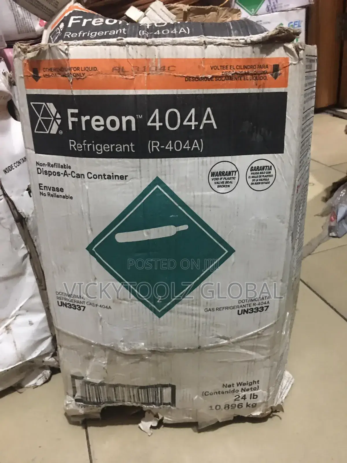 Indian Freon Gas R404a Refrigerant Gas