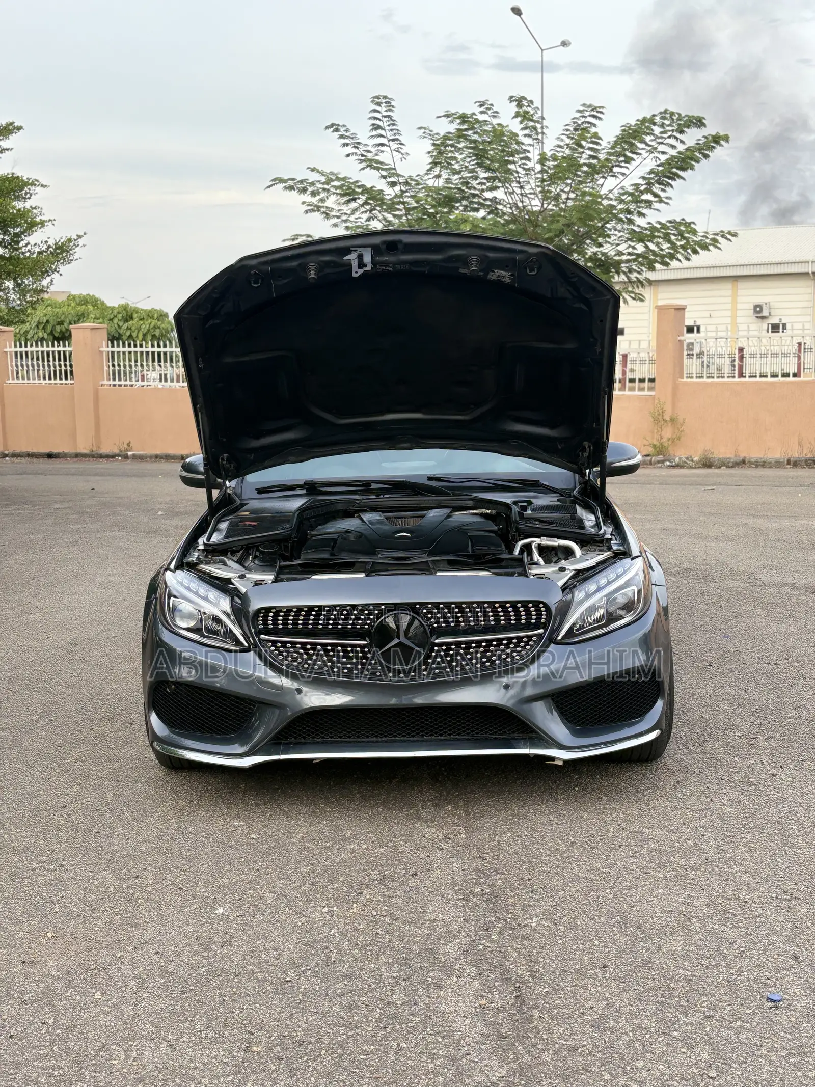 Mercedes-Benz C400 4Matic AWD Sedan (3.0L V6 7A) 2015 Gray