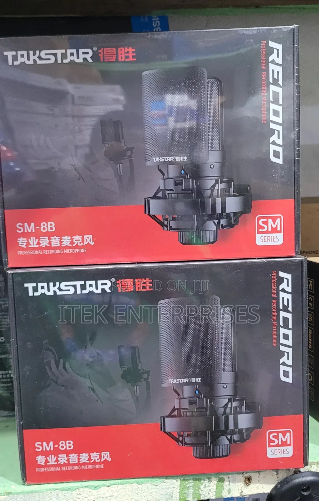 Takstar Sm-8b Professional Condenser Recording Microphone – Studio