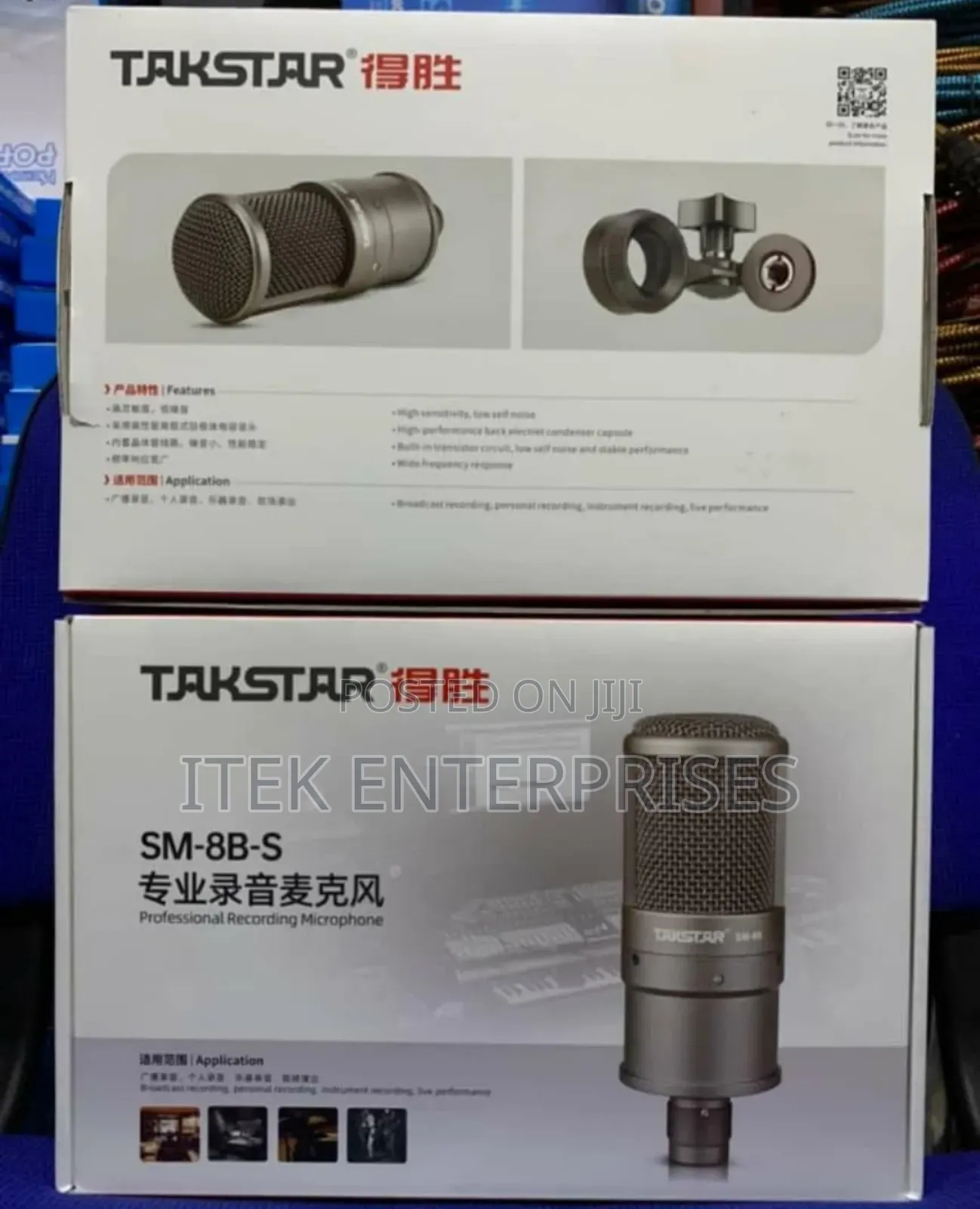Takstar Sm-8b-S Professional Condenser Microphone
