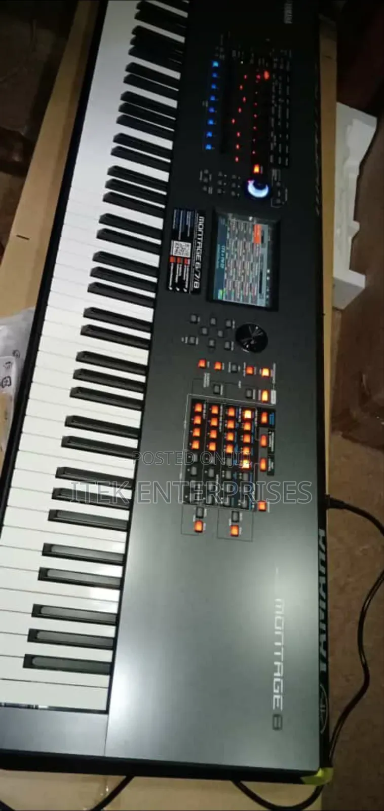 Yamaha Montage 8 – 88-Key Flagship Performance Keyboard
