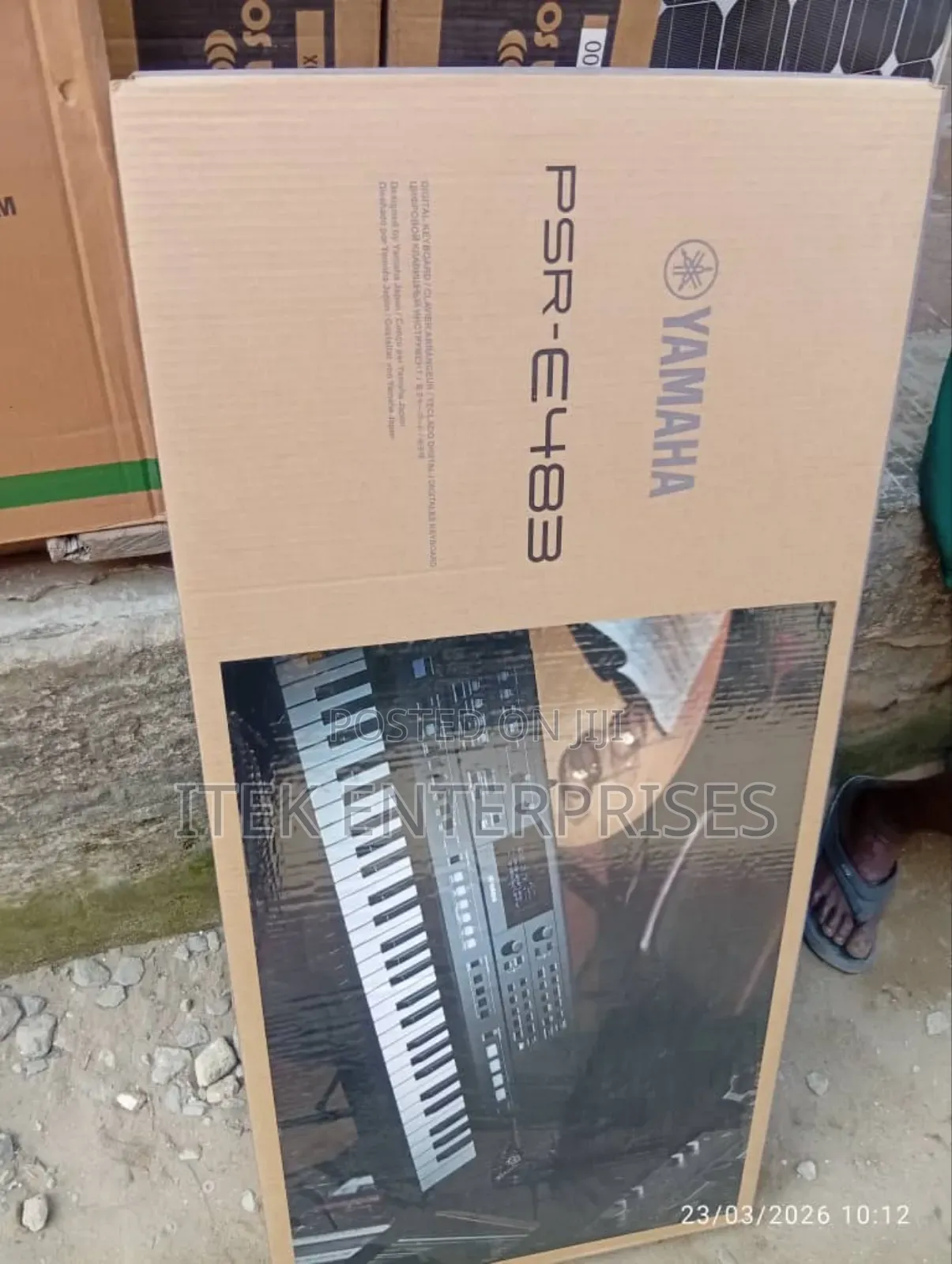 Yamaha PSR-E483 Portable Keyboard Professional Performance Creative