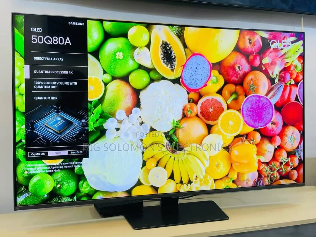 50inch Samsung Qled QHDR Resolution Smart Tv (2021/22)
