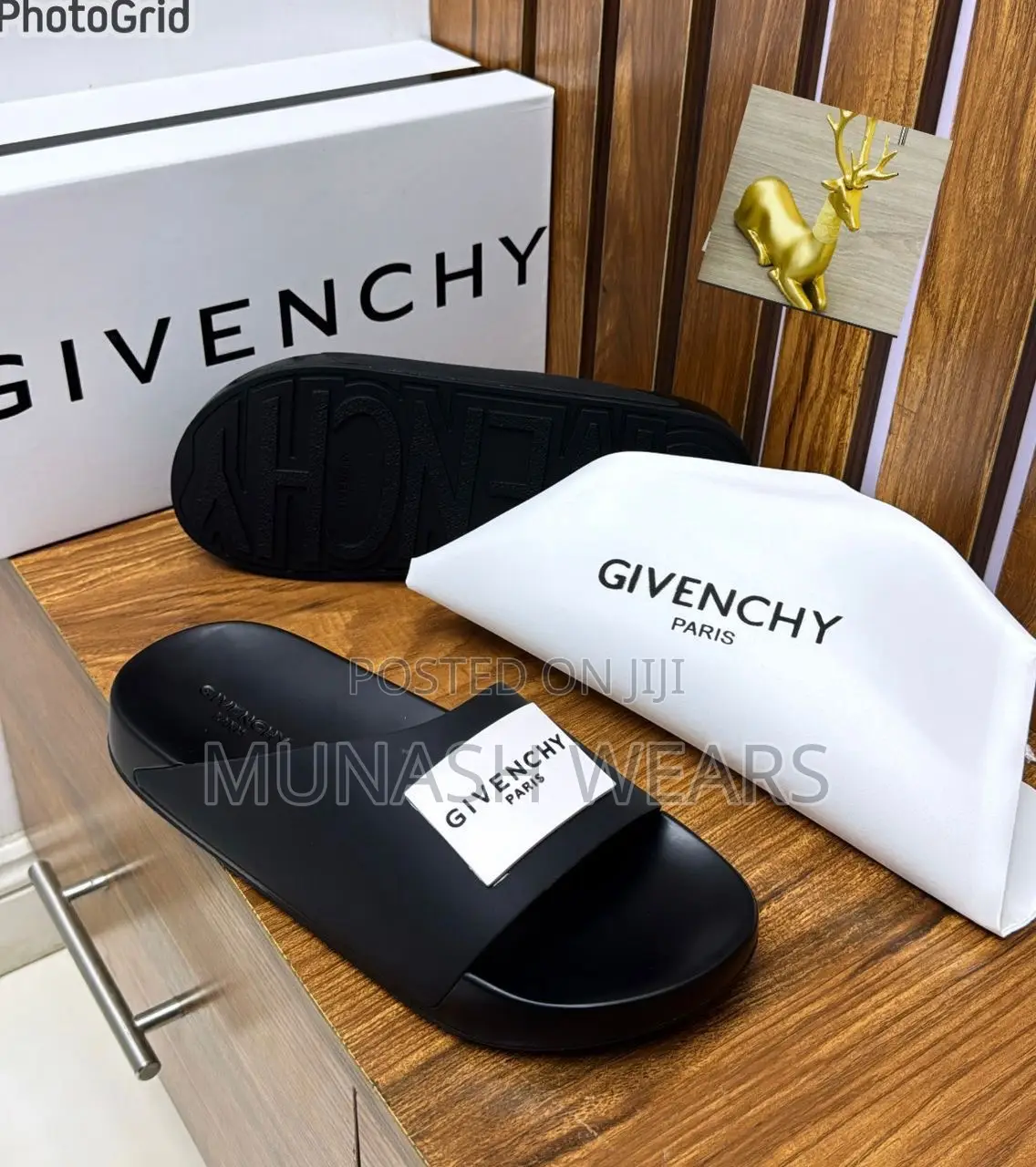 Givenchy Slide Available in Green and Black 40-46