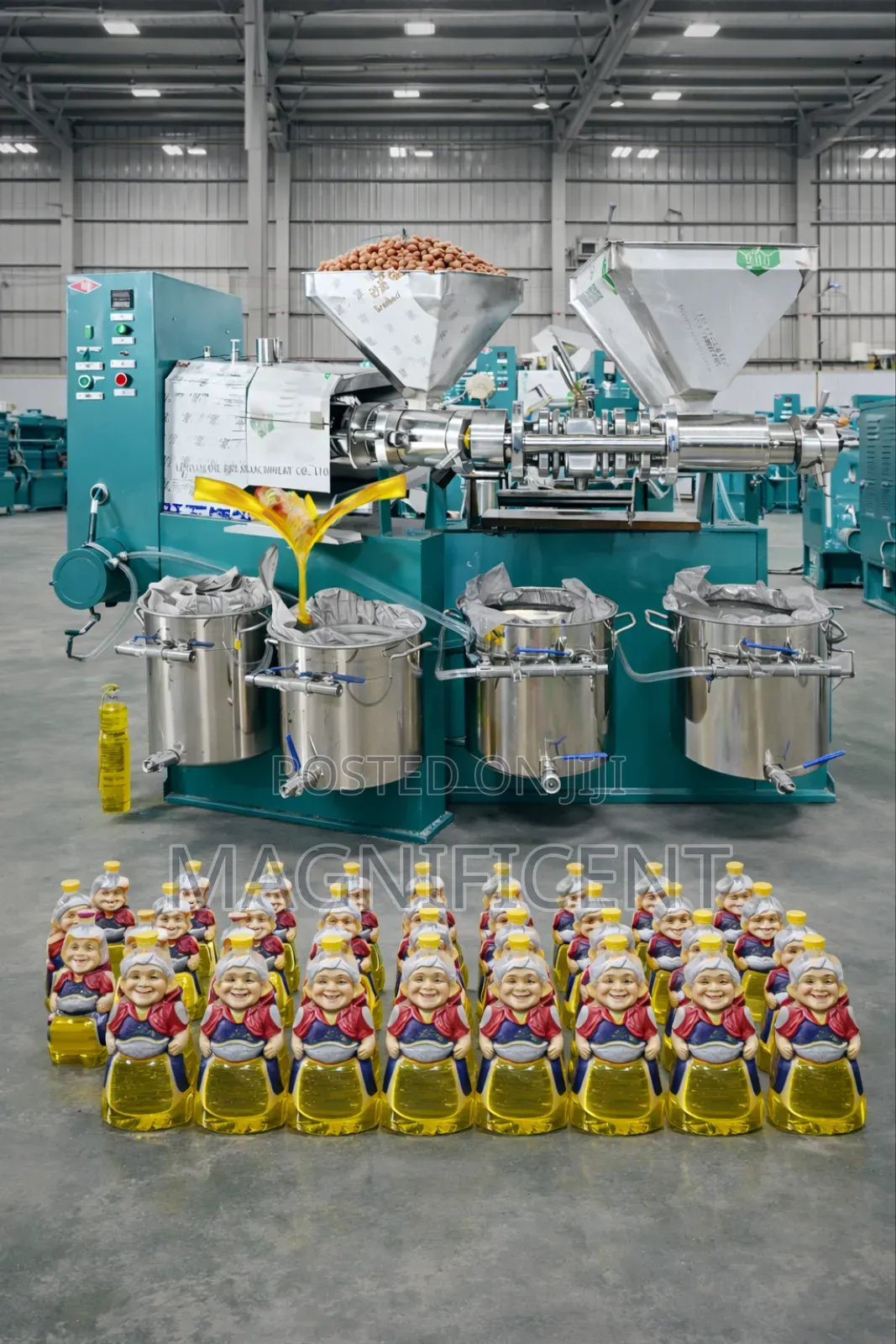 Heavy Duty Oil Press Machine for Groundnut Vegetable Oil