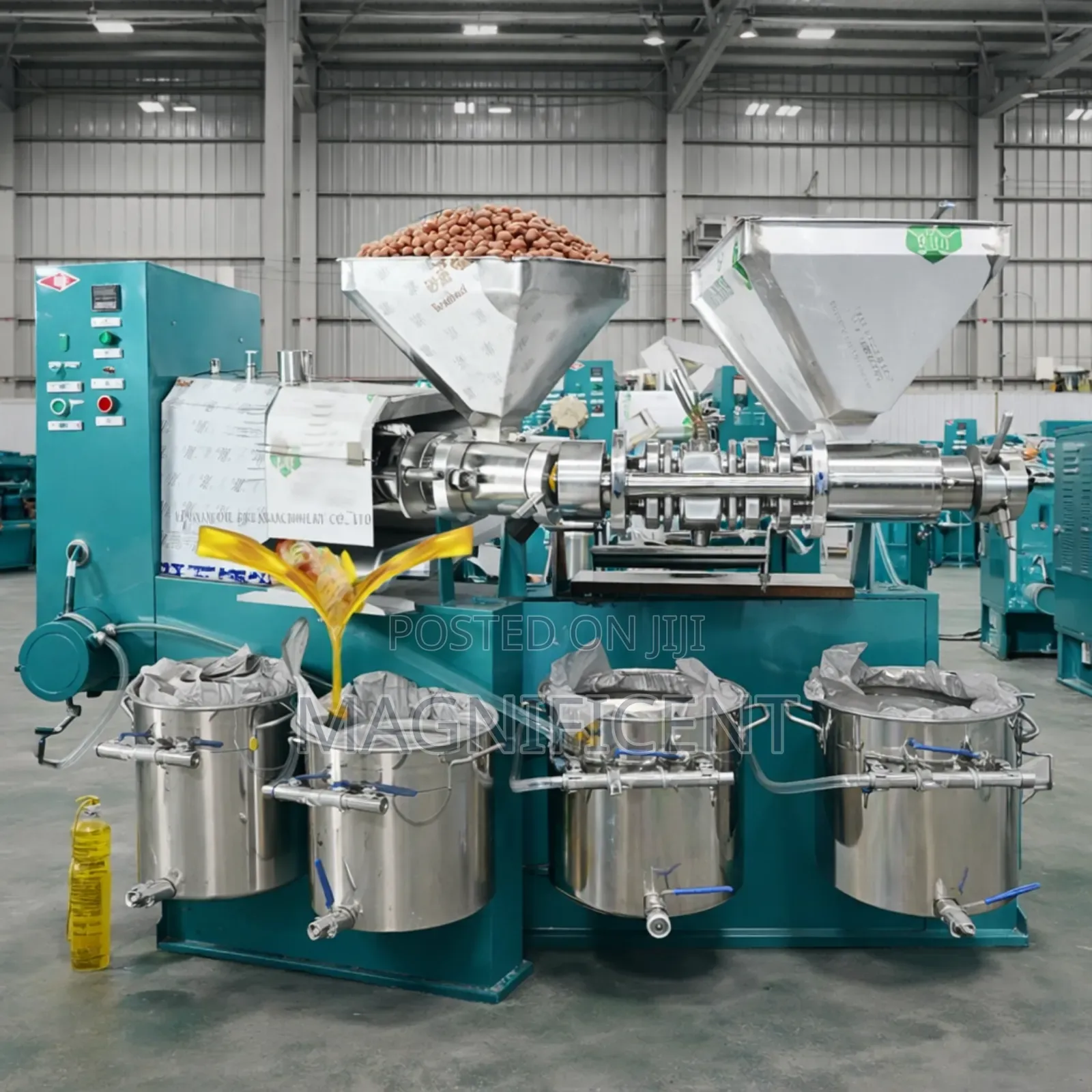 Heavy Duty Oil Press Machine for Groundnut Vegetable Oil