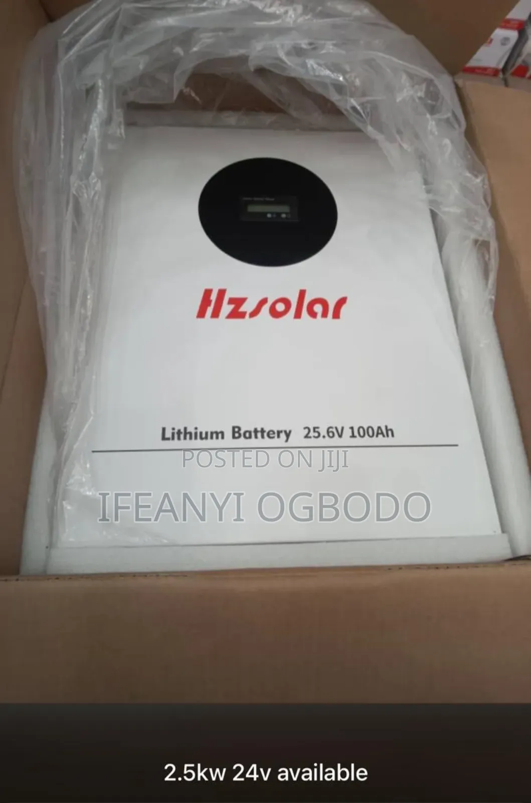 2.5kwh 25.6v Brand New Hz Products