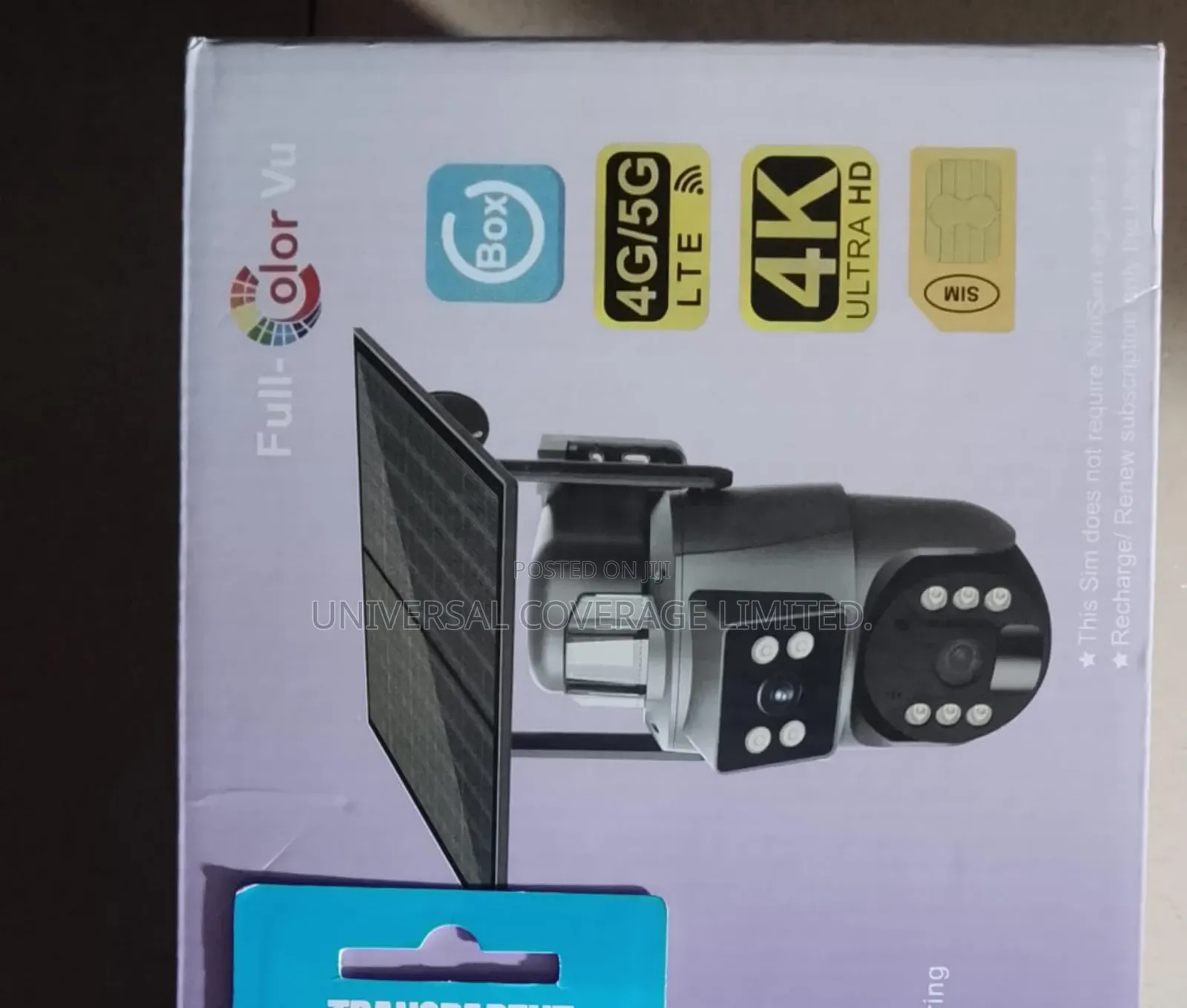 Wifi Dual Lens PTZ Solar Camera 
