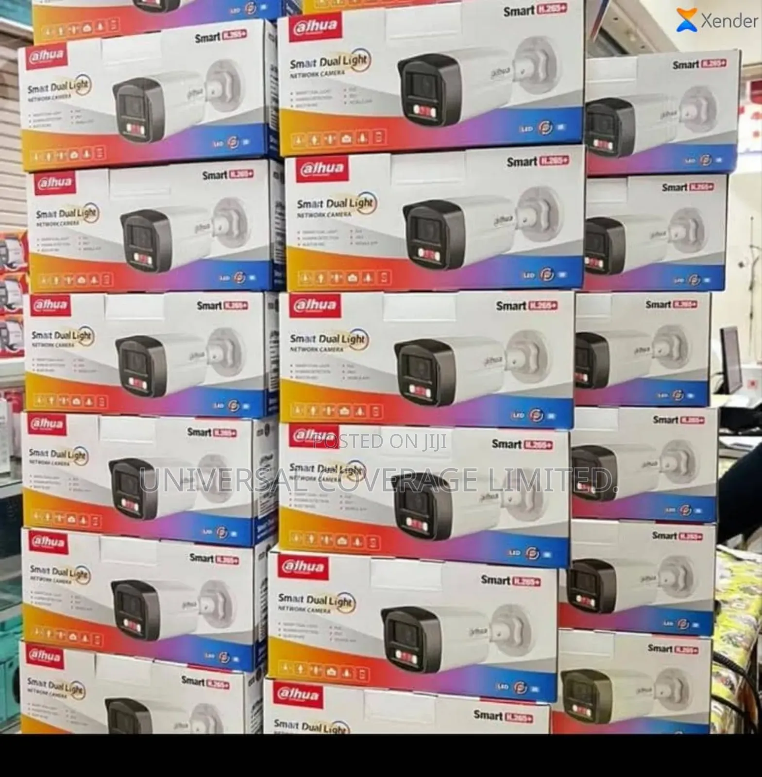 2mp Dahua Smart Cameras.