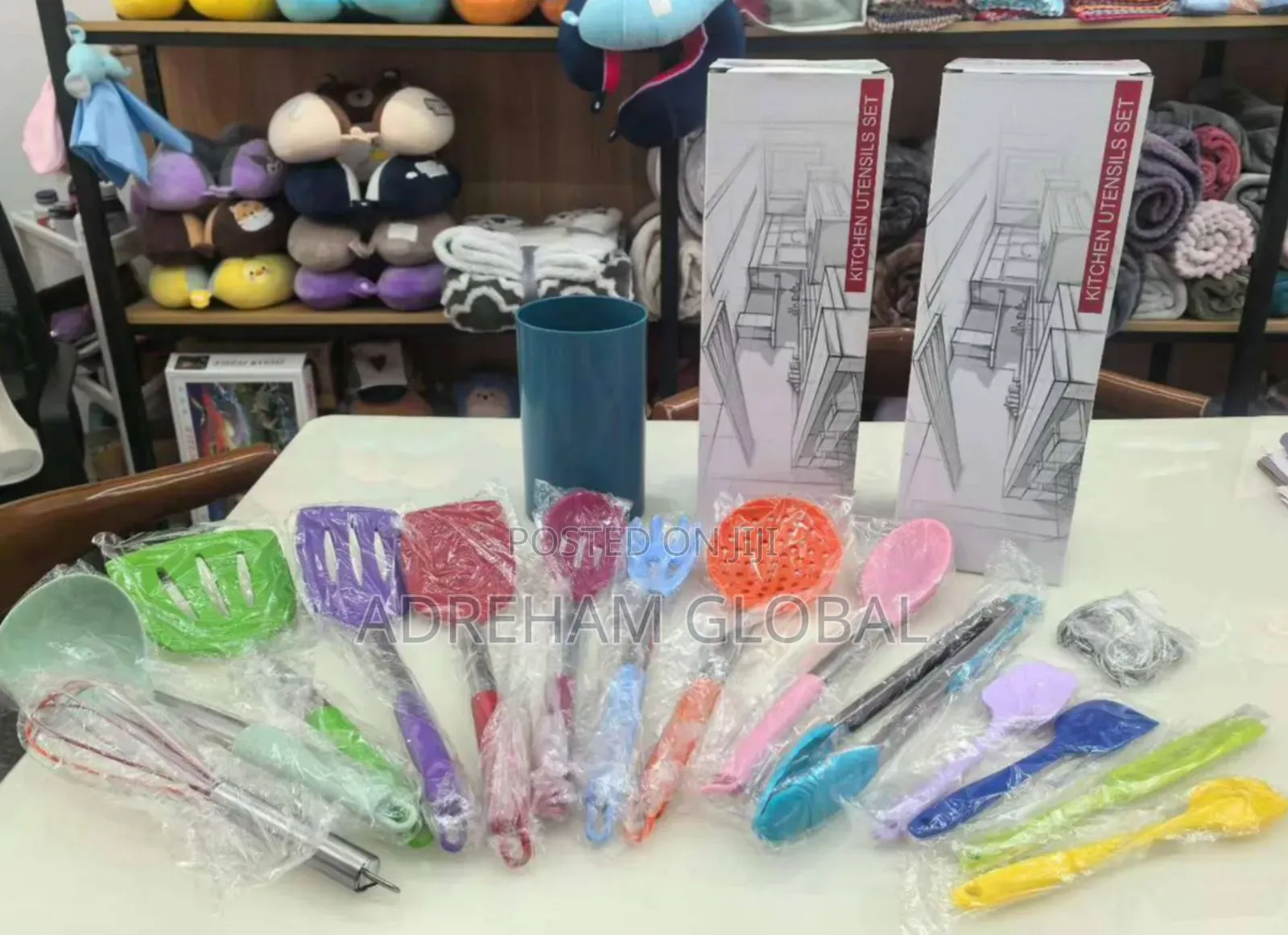 14pcs Silicon Multicolor Spoon Set