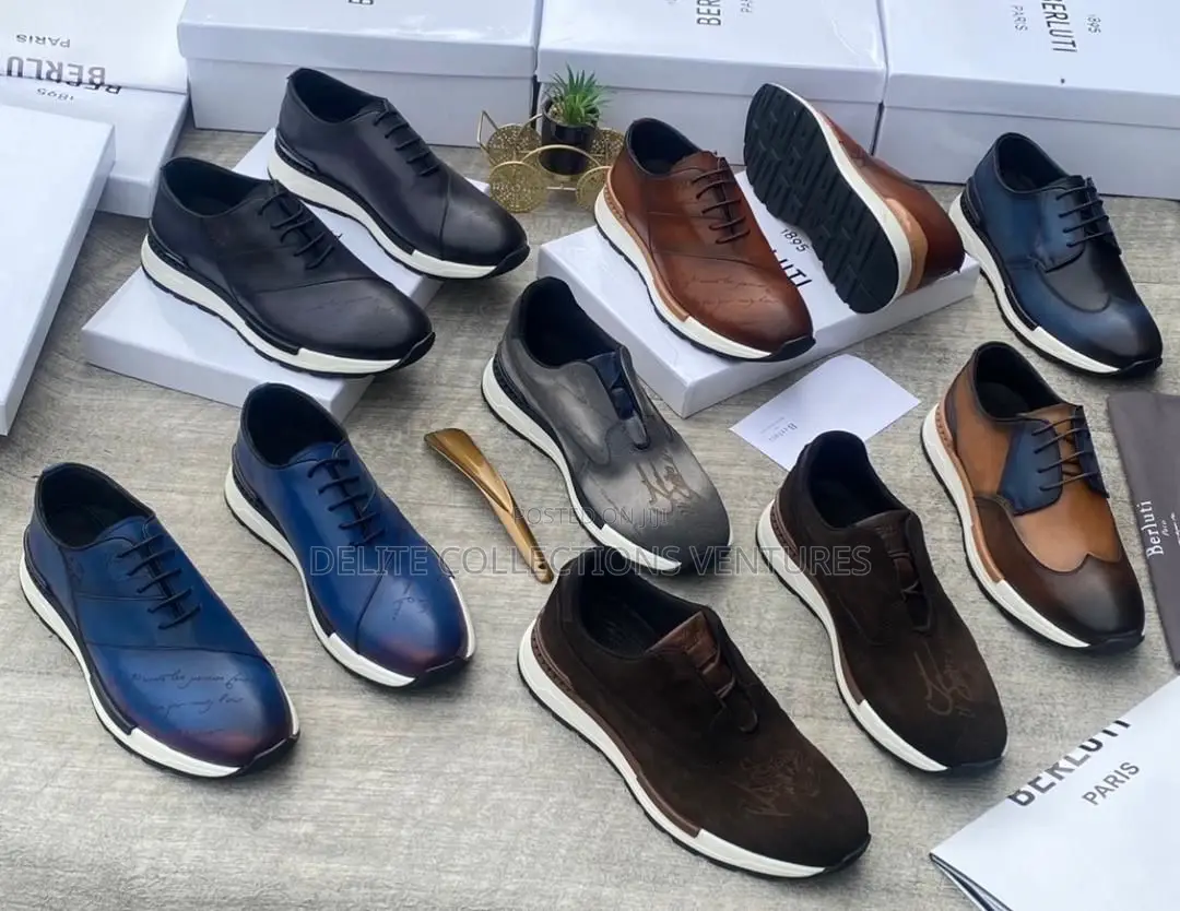 *Original Berluti Skin Sneakers Available in Store
