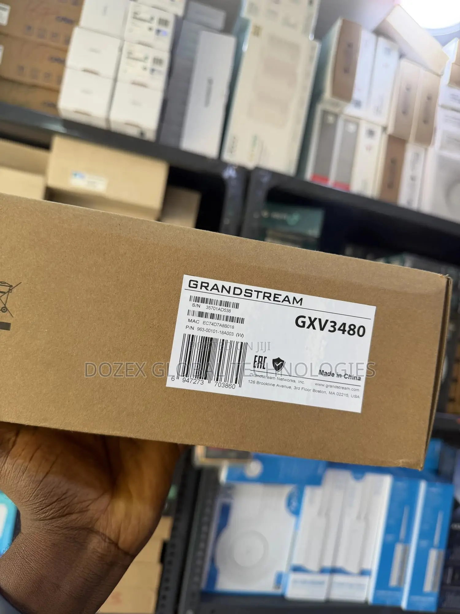 Grandstream Video Ip Phone With Touch Screen Gxv3480