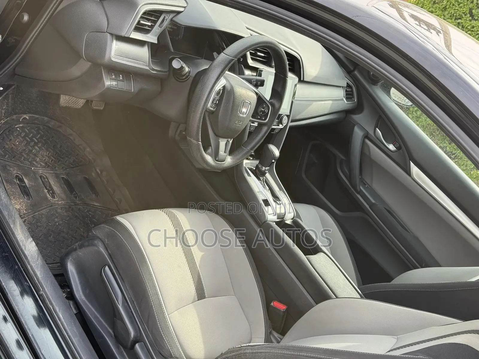 Honda Civic LX Coupe 2018 Black