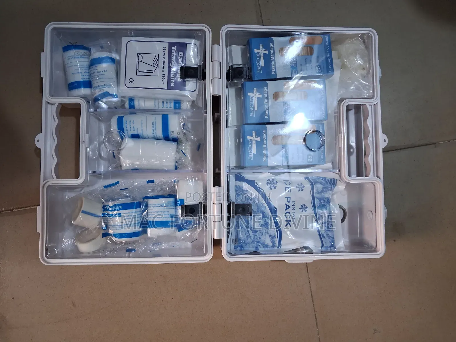 European Standard Fastcare First Aid Kit (Model Gkb301) for 25 People