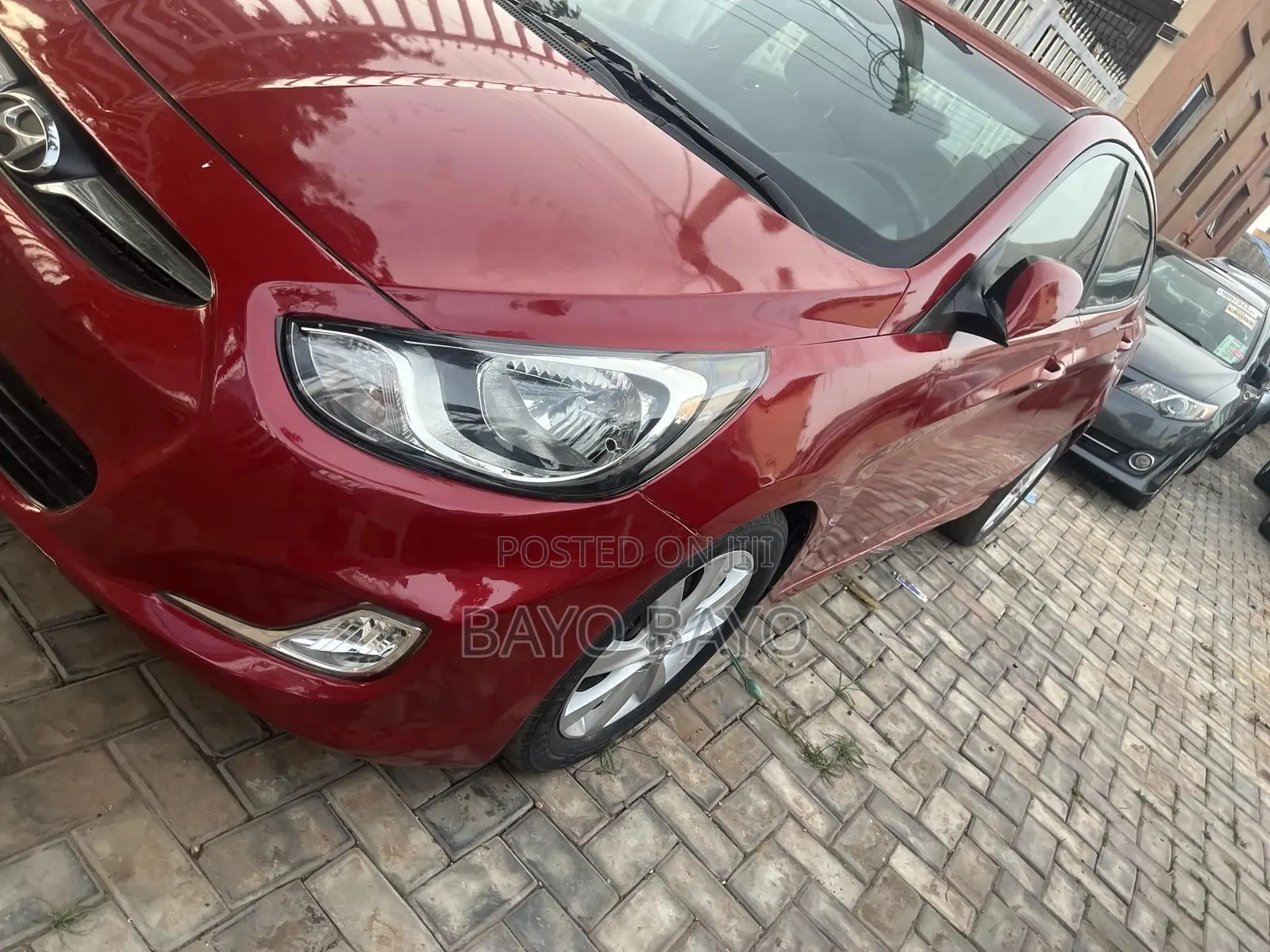 Hyundai Accent GLS 4dr Sedan (1.6L 4cyl 6A) 2014 Red