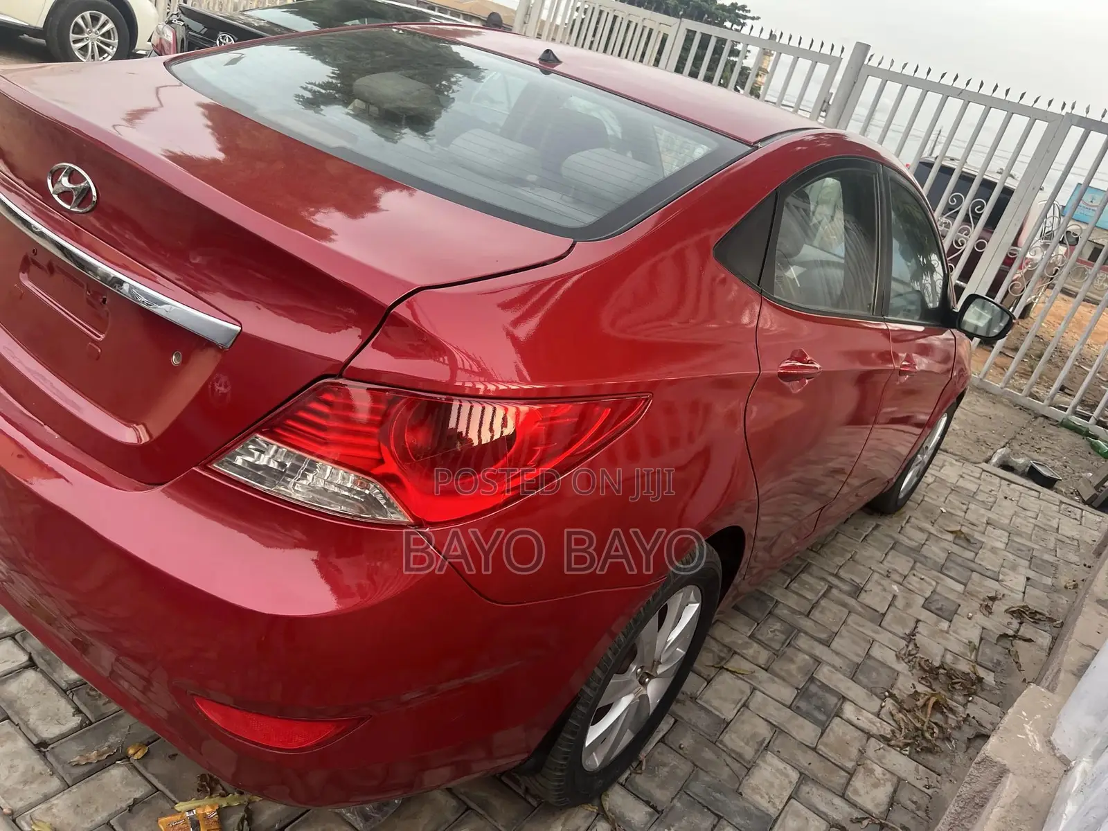 Hyundai Accent GLS 4dr Sedan (1.6L 4cyl 6A) 2014 Red