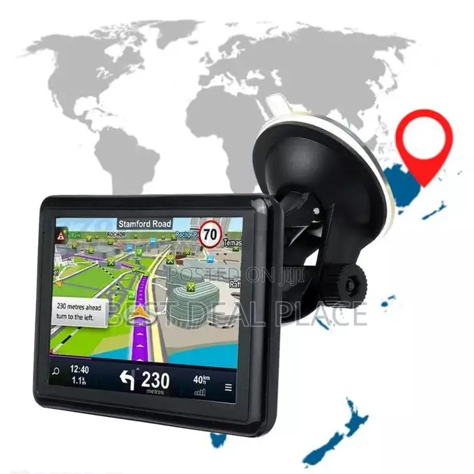 5 Inch Car GPS Navigator With Nigeria Newest Map