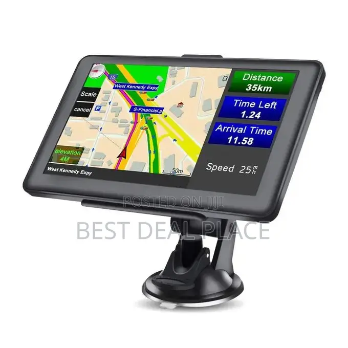 Car GPS Navigator With 3d Nigerian Map - 5"