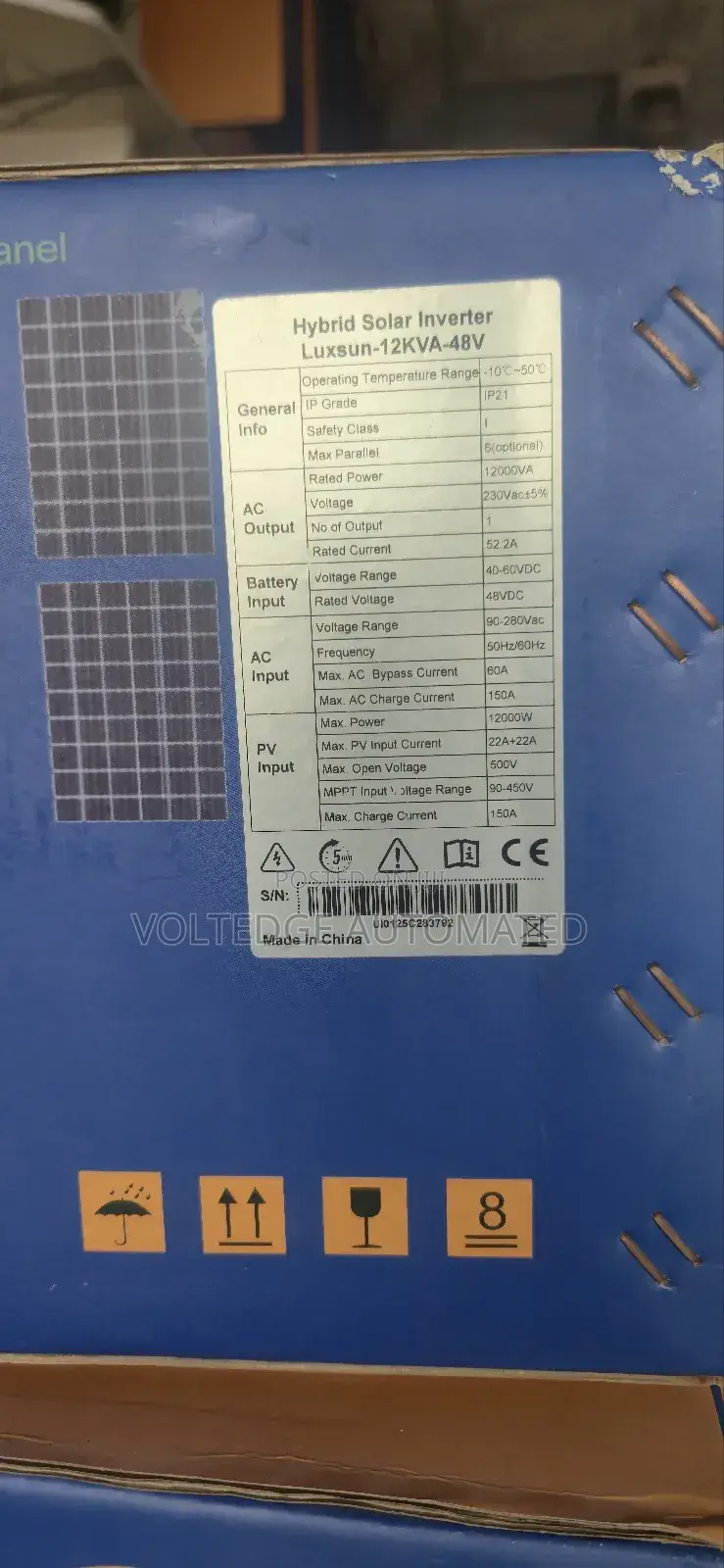 12kva 48v Luxsun Hybrid Inverter