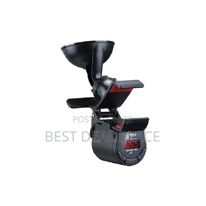 Car Phone Holder Fm Transmitter With Mp3 Player