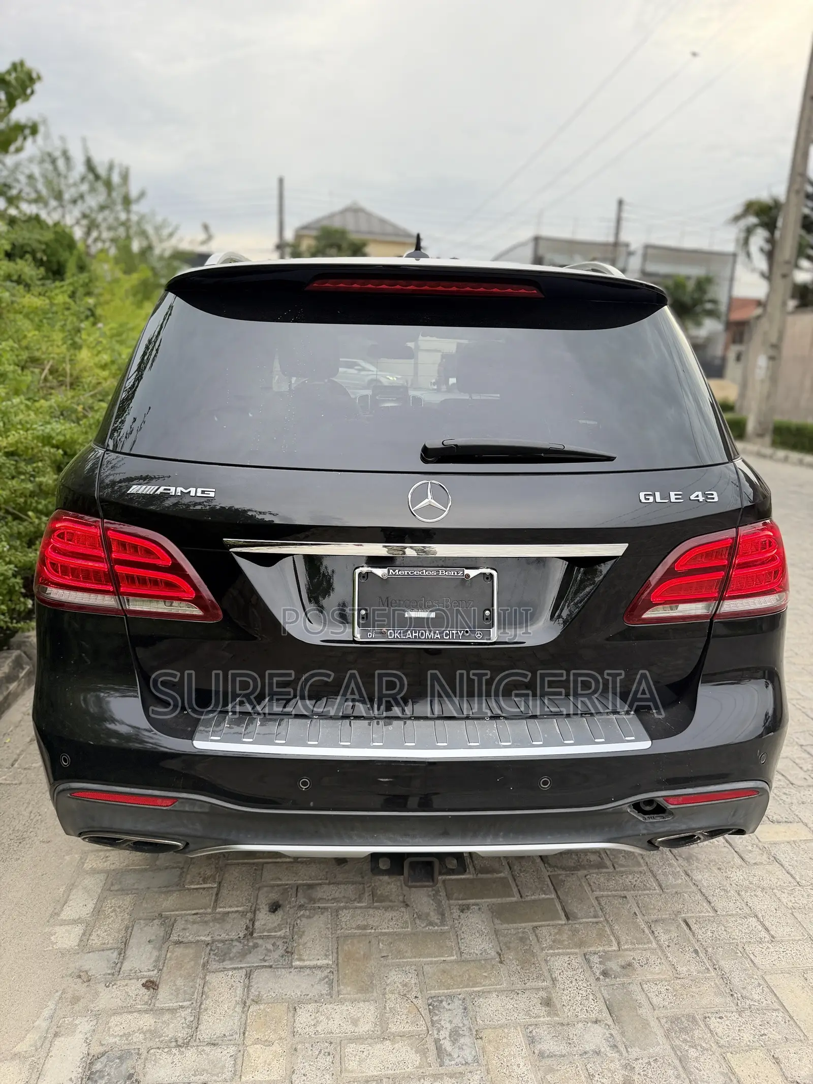 Mercedes-Benz GLE-Class AMG GLE 43 4MATIC 2018 Black