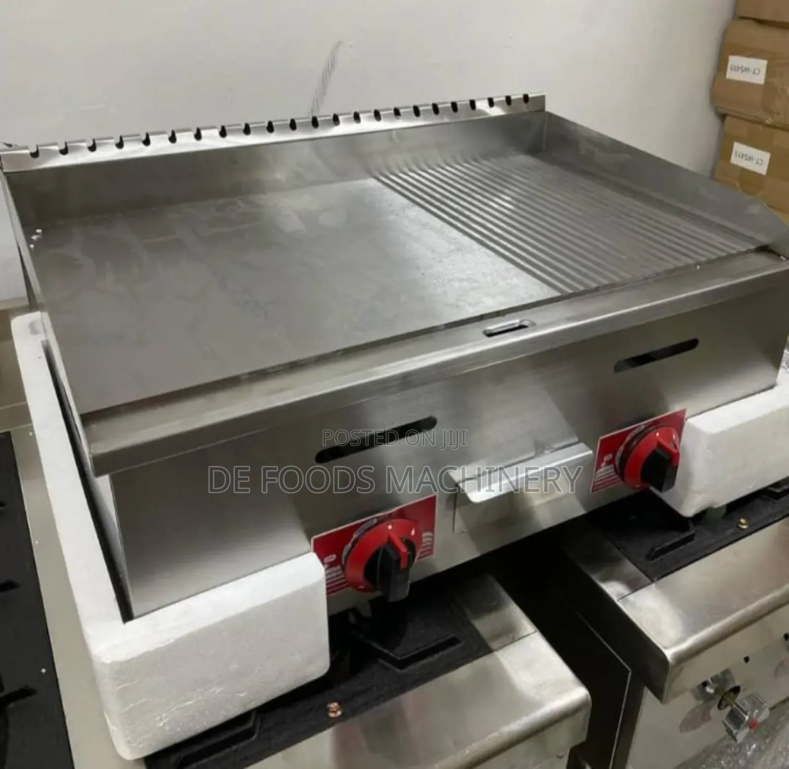 Rough and Smooth Gas Griddle