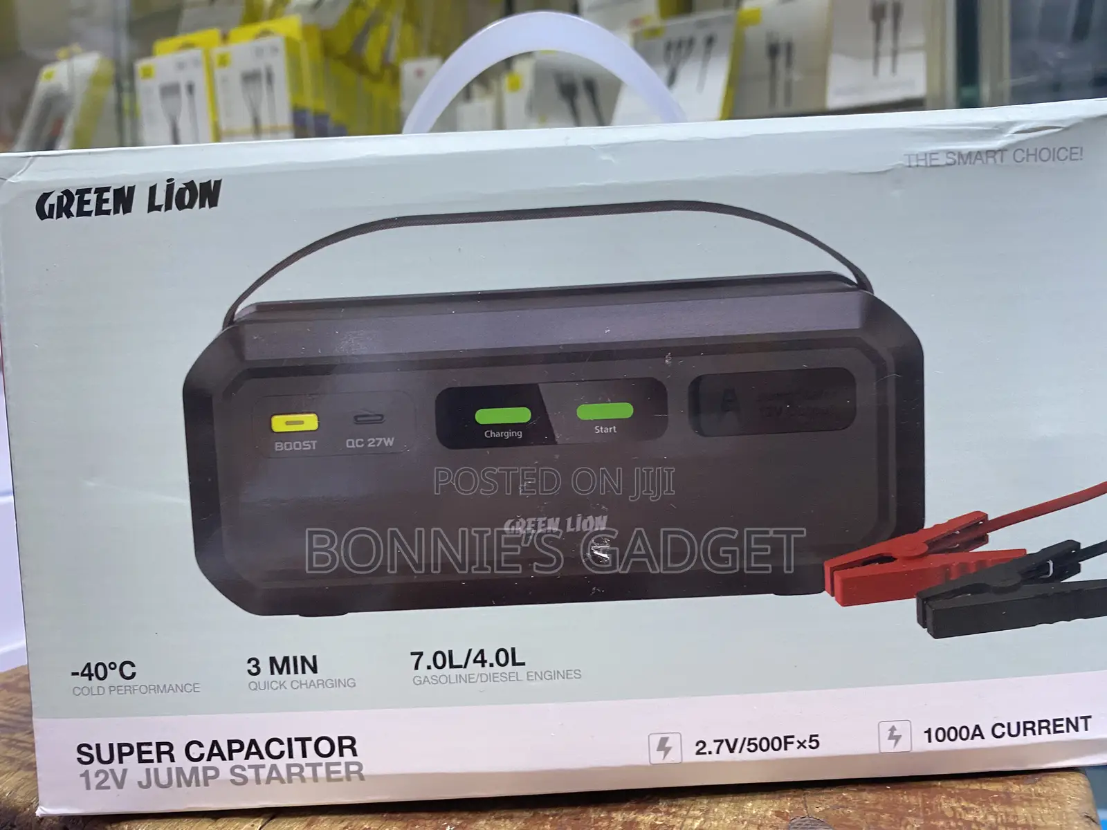 Green Lion Super Capacitor 12v Jump Starter