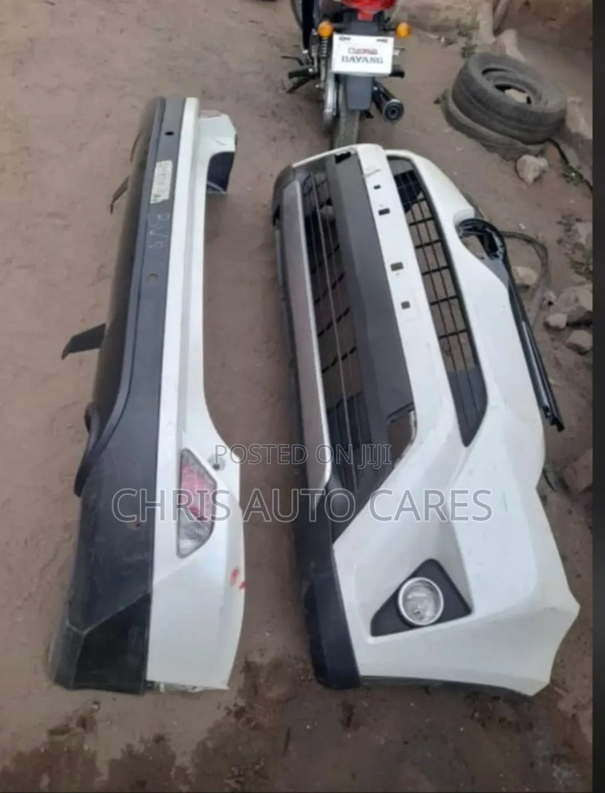Complete Front and Back Bumper Rav 2014