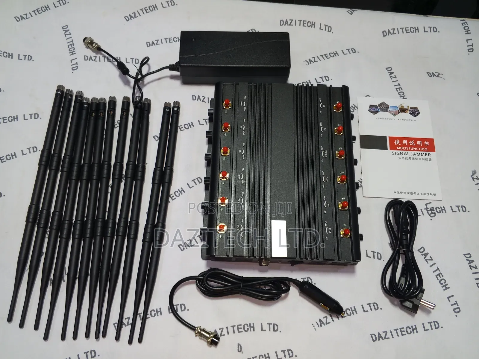 Network Jammer With 12 Antenna