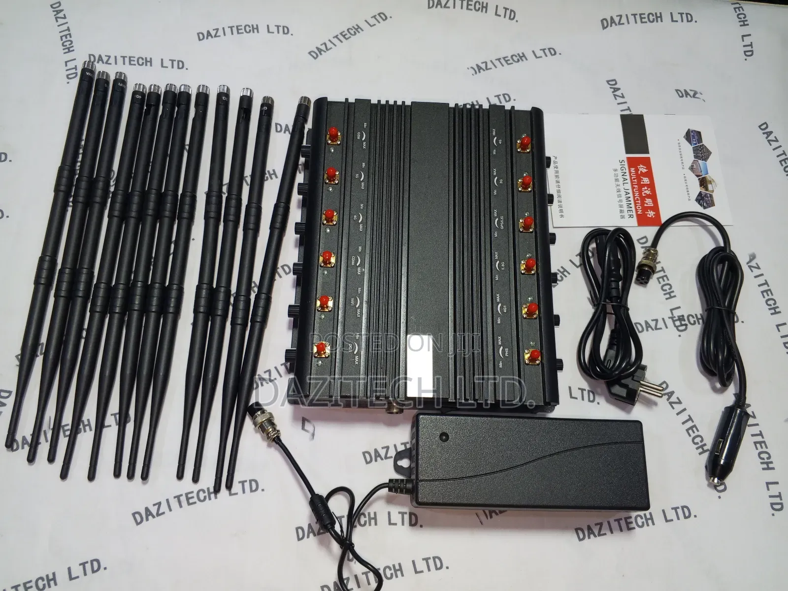 Network Jammer With 12 Antenna