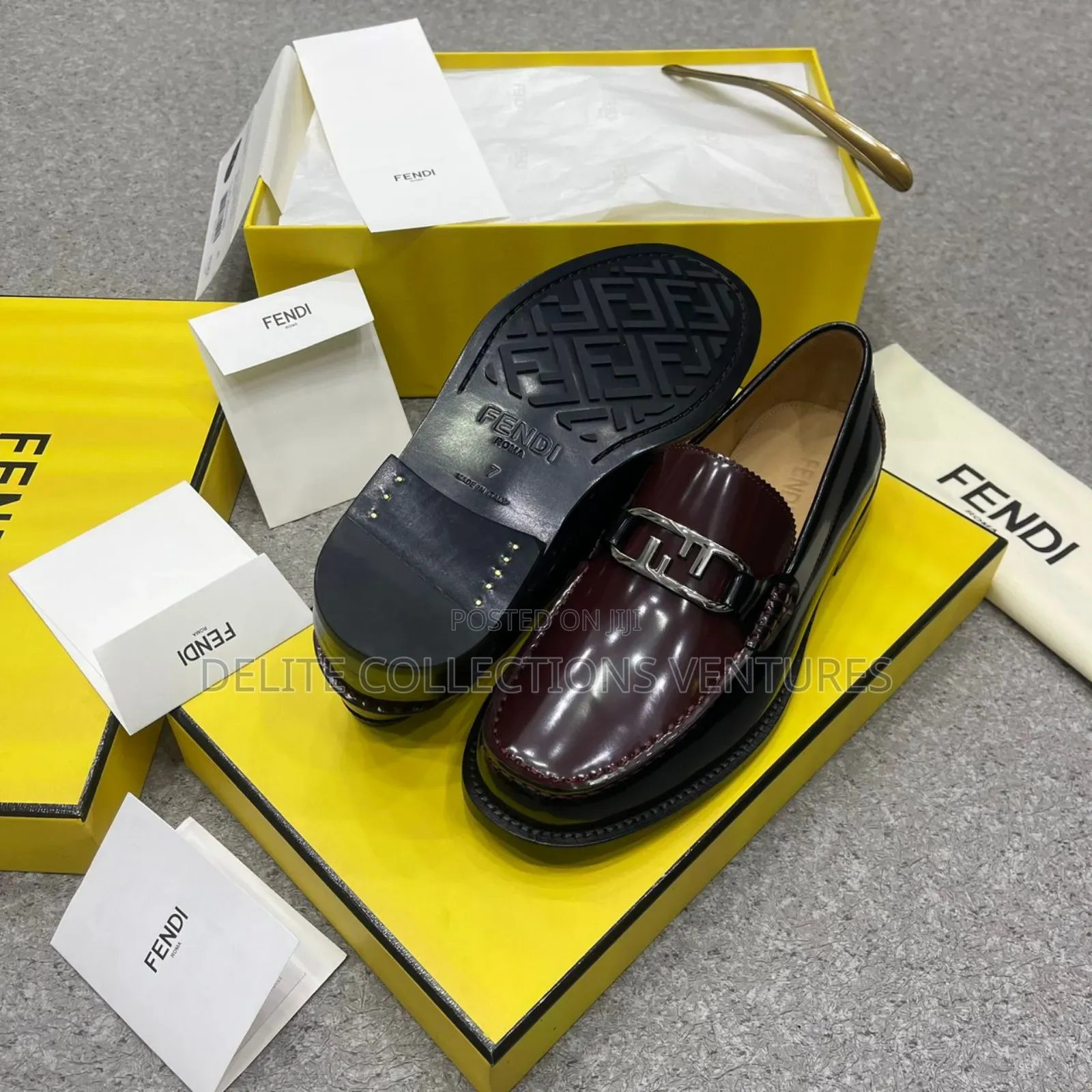 High Quality Italian Fendi Loafers