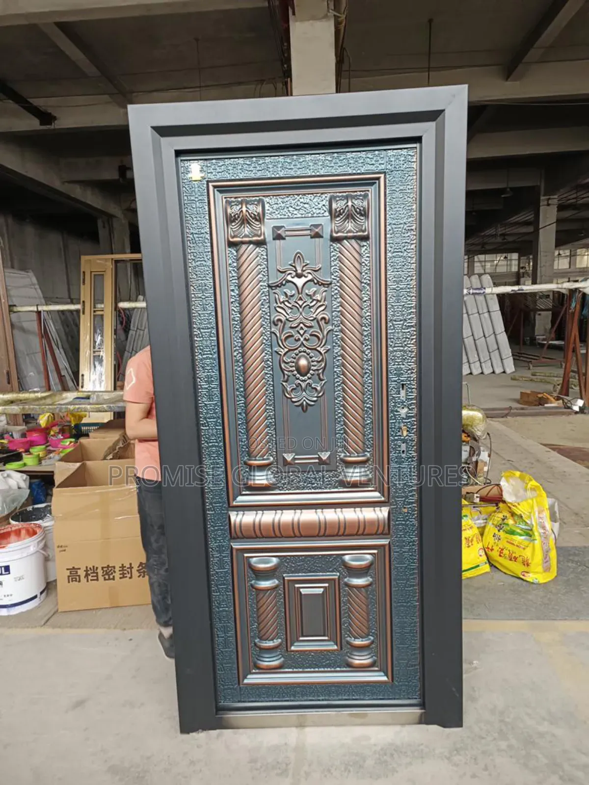 Security Entrance Cast Door