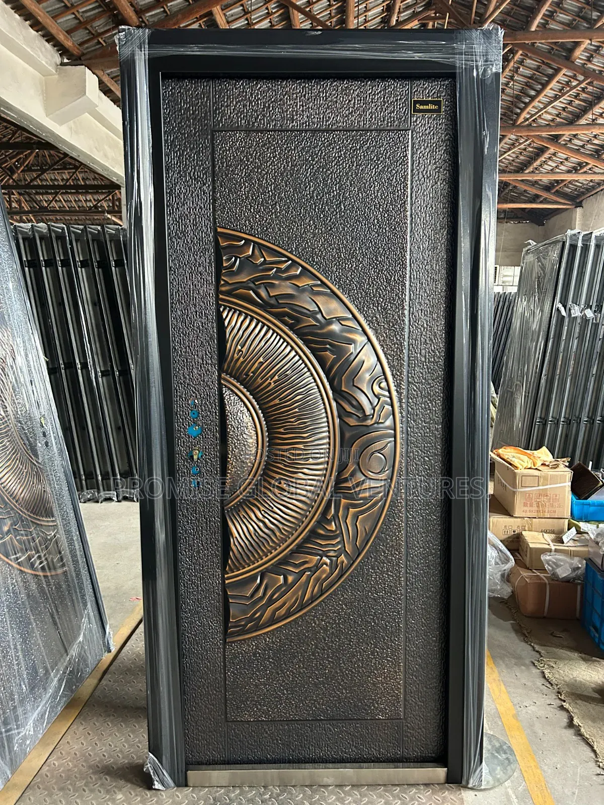 Security Entrance Cast Door