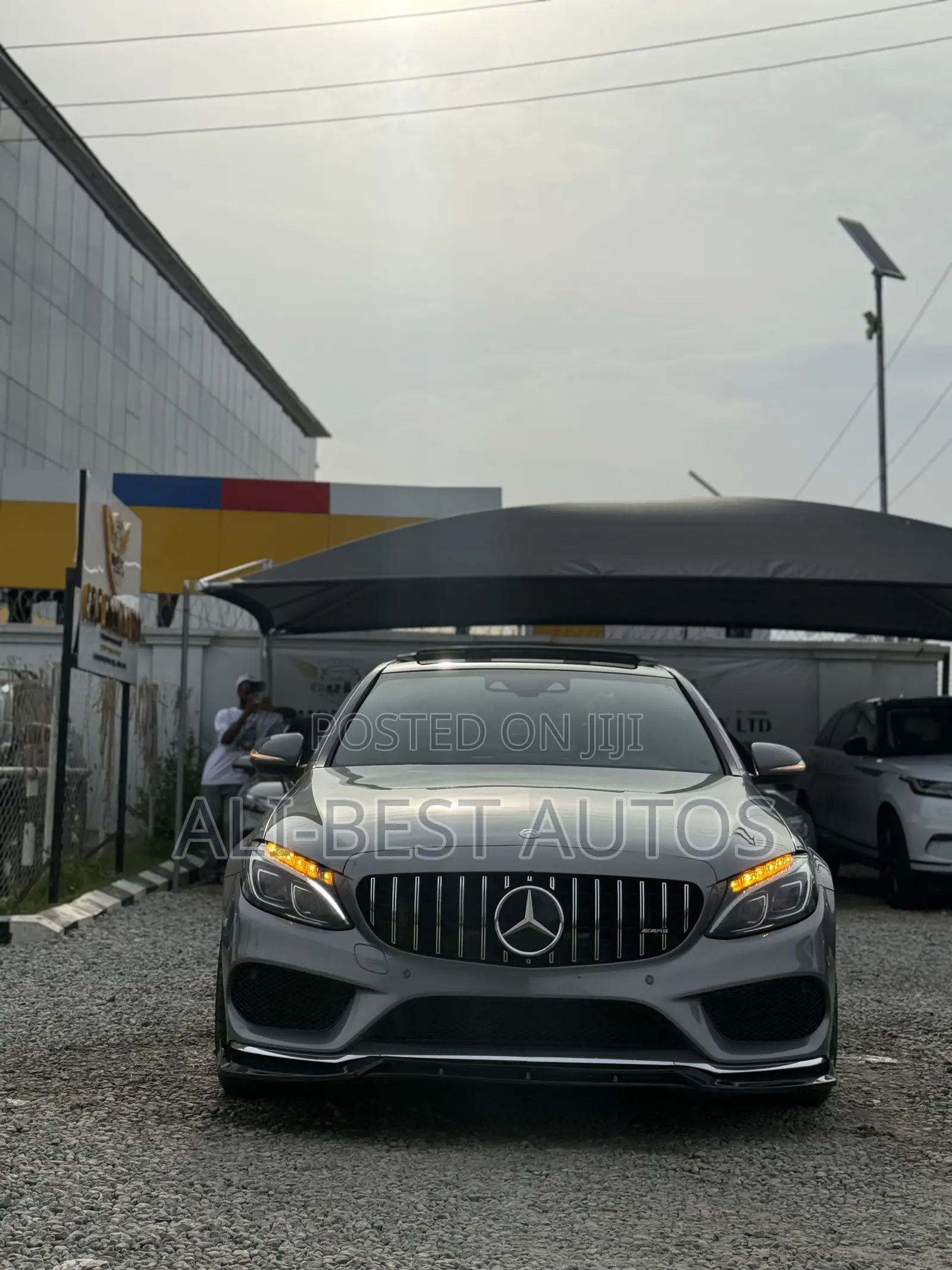 Mercedes-Benz C400 4Matic AWD Sedan (3.0L V6 7A) 2015 Gray