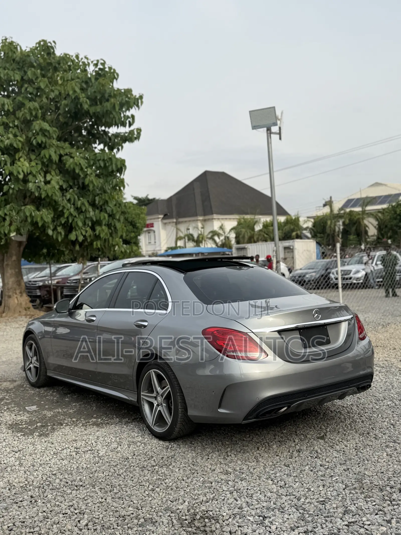 Mercedes-Benz C400 4Matic AWD Sedan (3.0L V6 7A) 2015 Gray