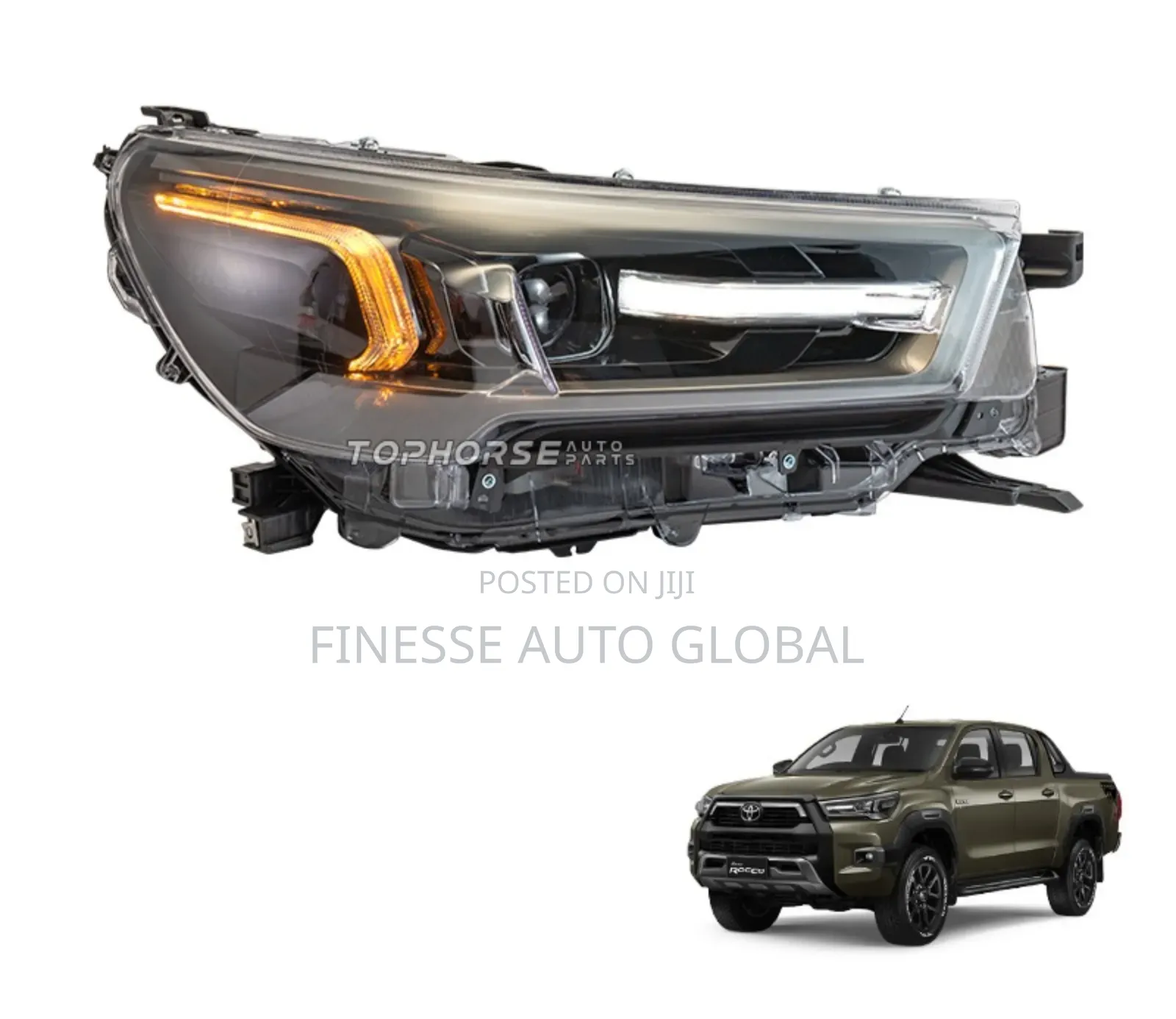 Head Light for Toyota Hilux 2024 Model