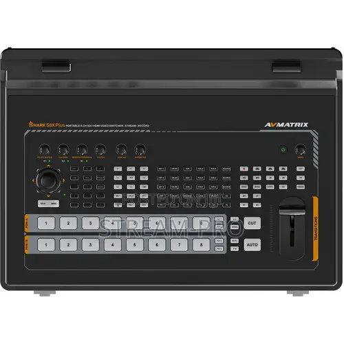 Avmatrix Shark S8xplus-n 8channel Sdi/Hdmi/Ndi Portable Video Switcher