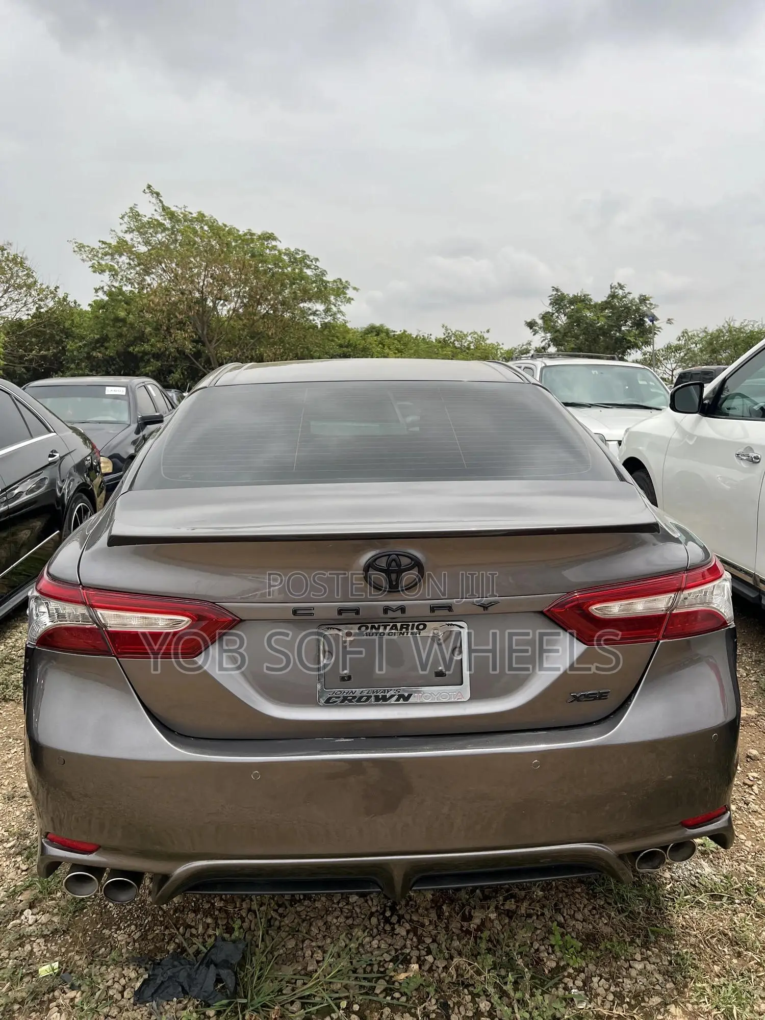 Toyota Camry XSE (2.5L 4cyl 8A) 2019 Gray