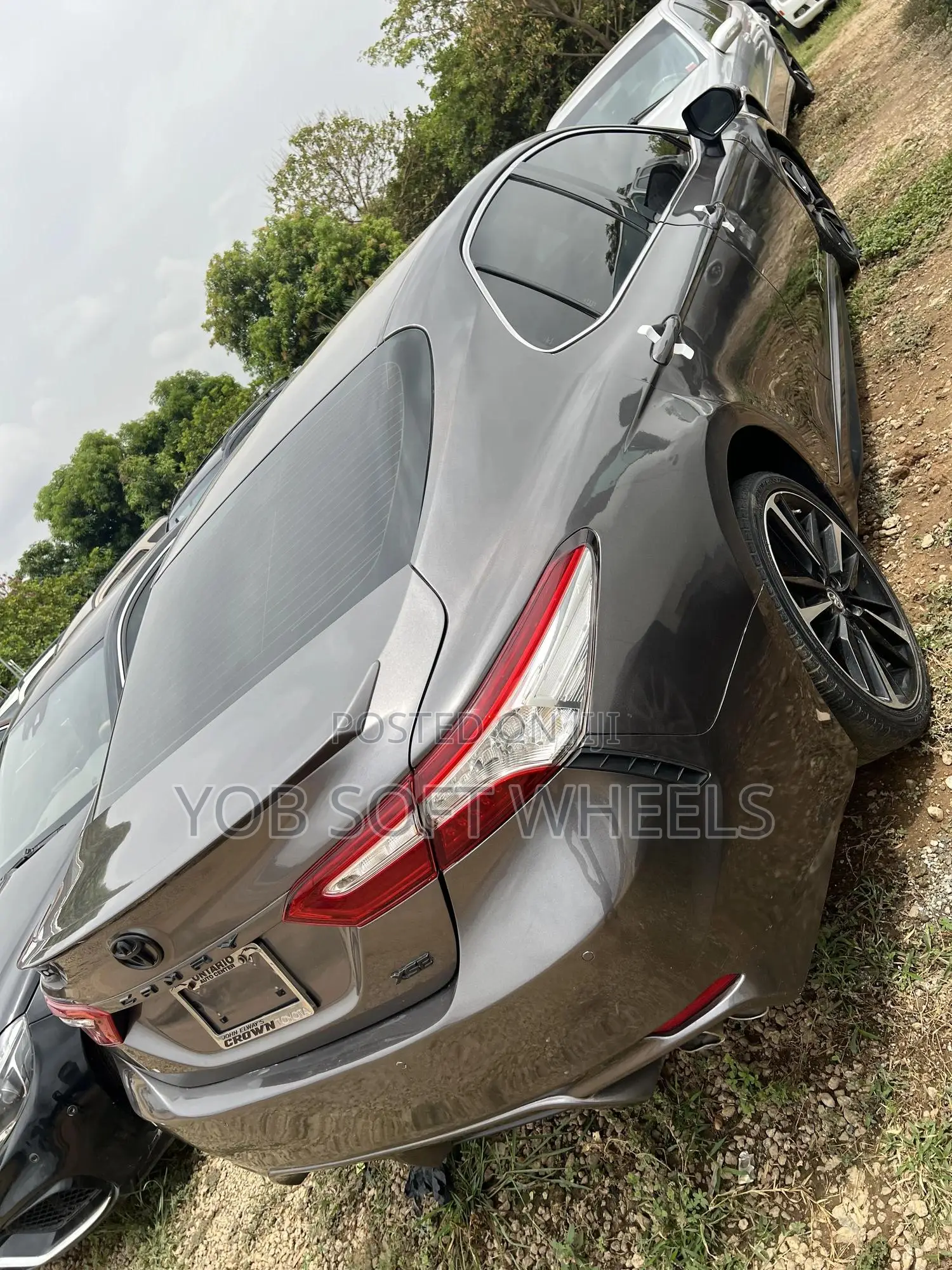 Toyota Camry XSE (2.5L 4cyl 8A) 2019 Gray
