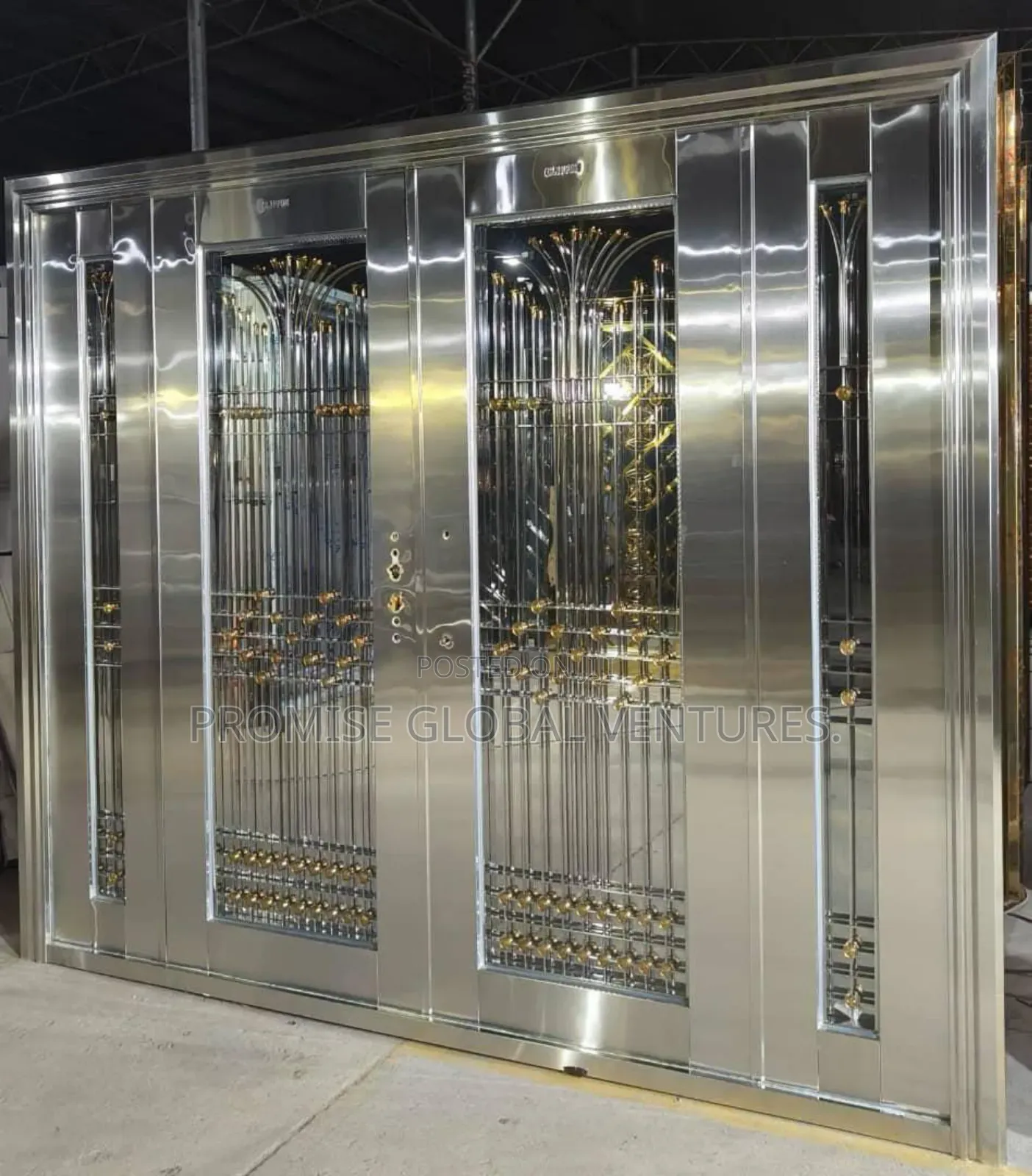 7ft by 8ft Glass Door