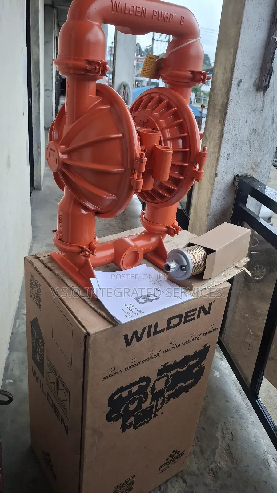 2" Metal Wilden Double Diaphragm Pump T8