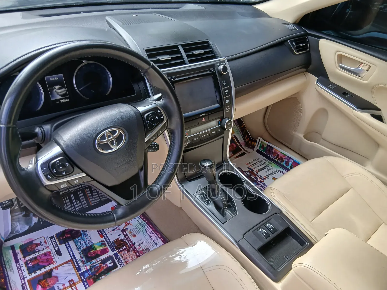 Toyota Camry XLE V6 4dr Sedan (3.6L 6cyl 6A) 2016 Black