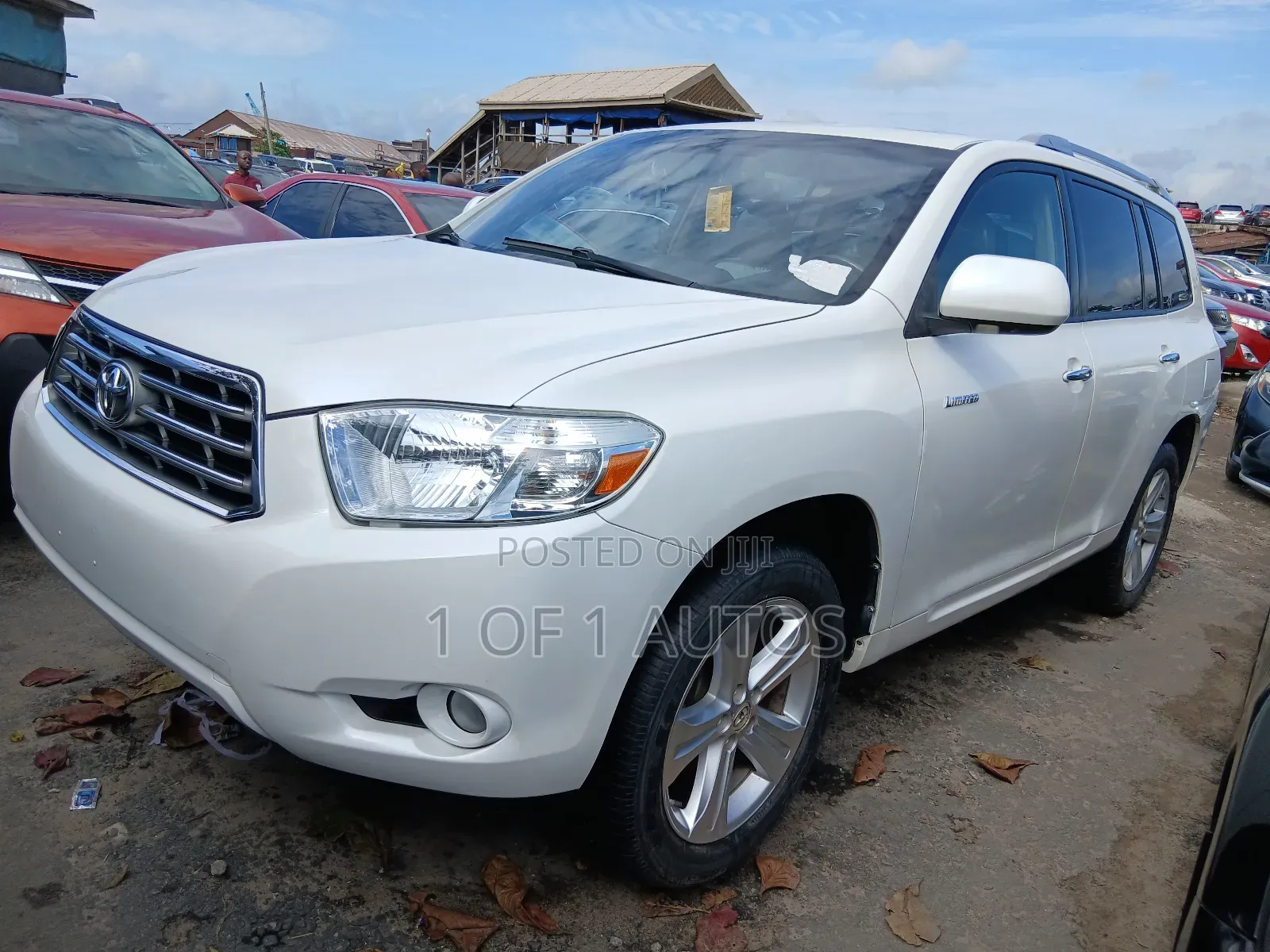 Toyota Highlander Limited 2008 White