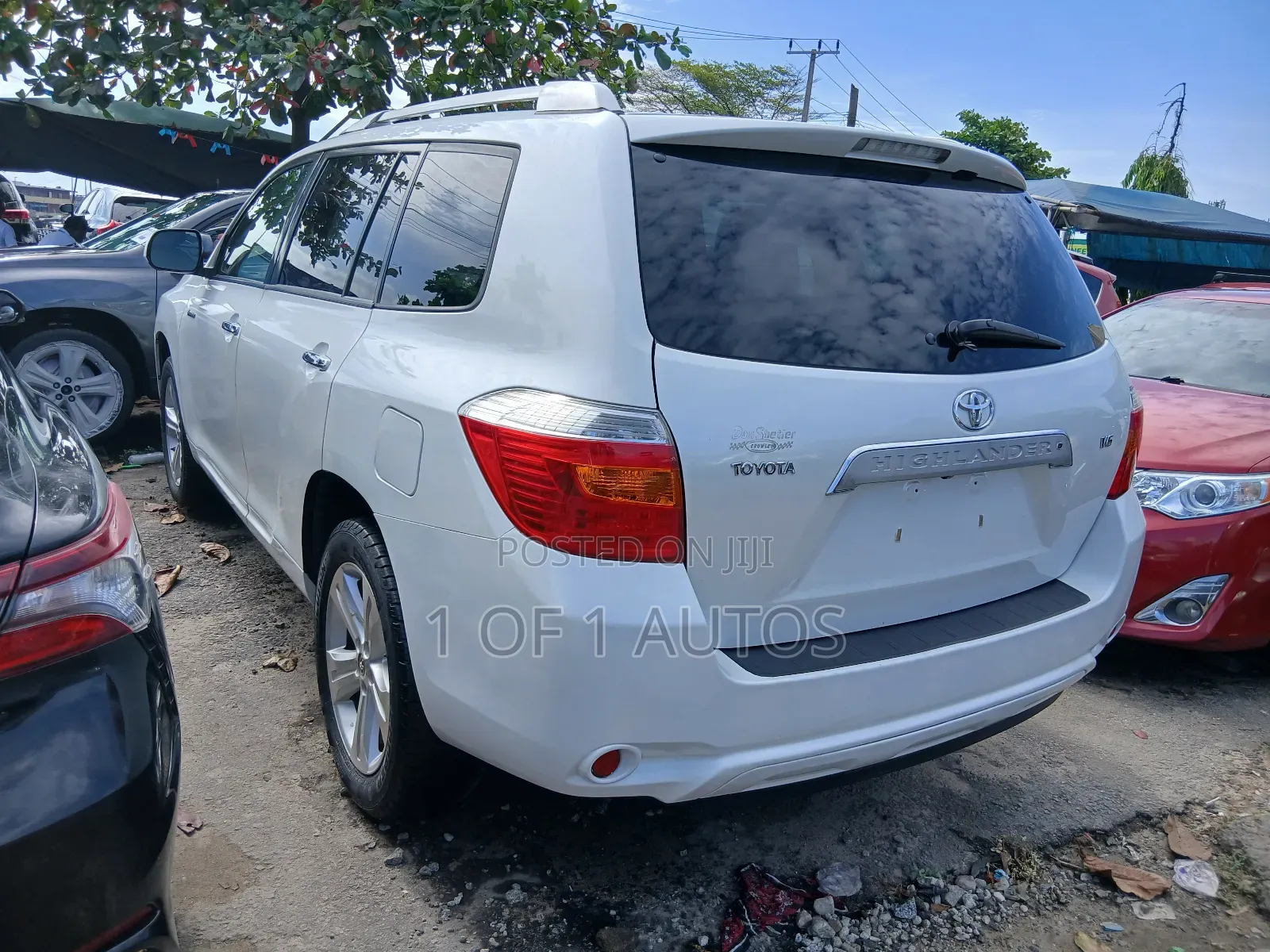 Toyota Highlander Limited 2008 White
