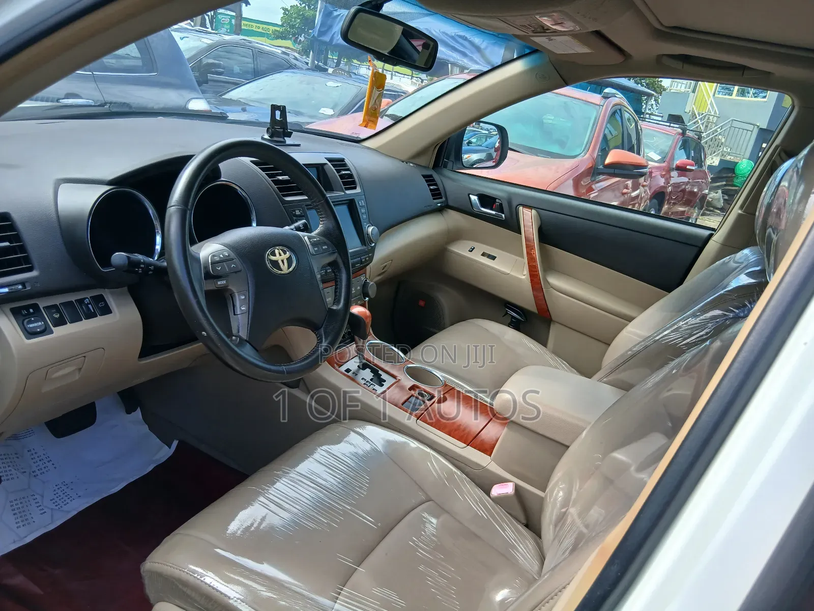 Toyota Highlander Limited 2008 White