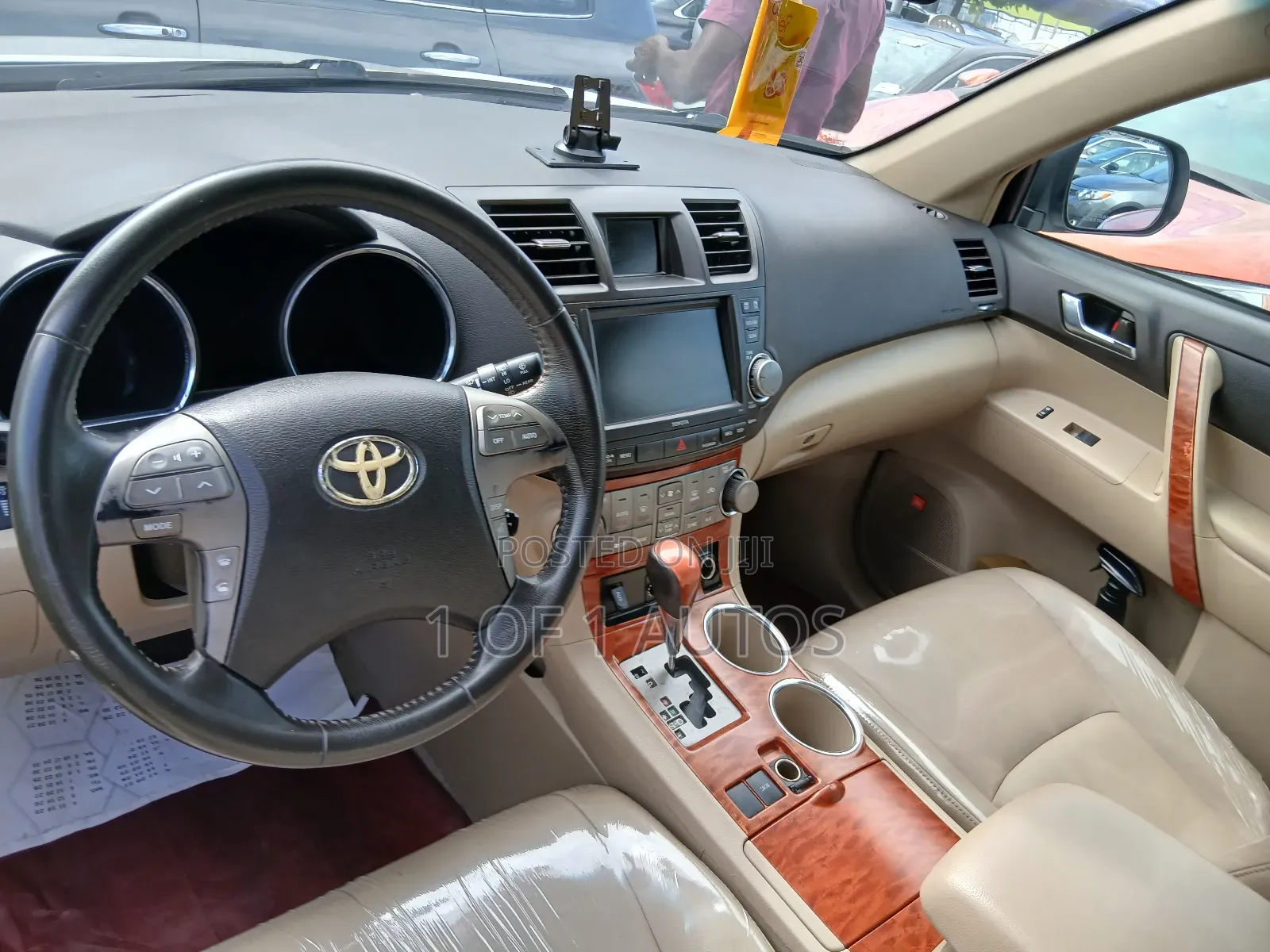 Toyota Highlander Limited 2008 White