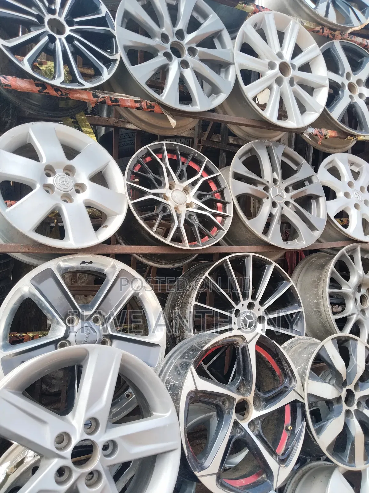 Clean Belgium Rims and Tires